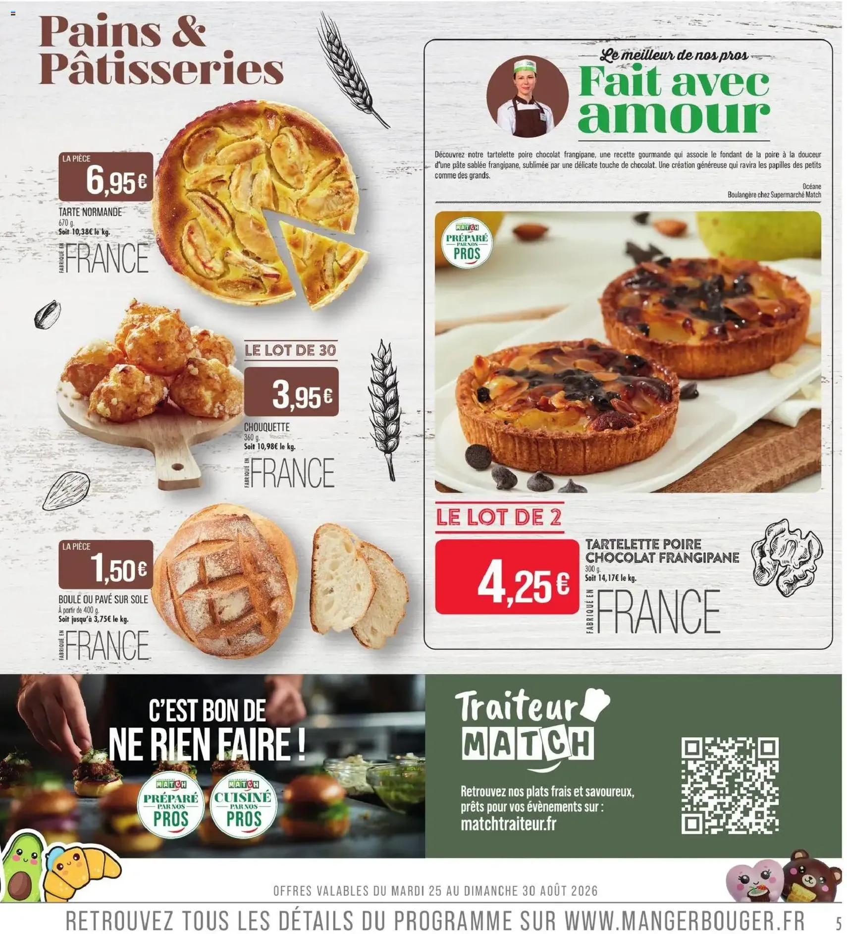 Match Supermarché catalogue - brochure valable à partir du 25/08/2026, page 5 sur 26