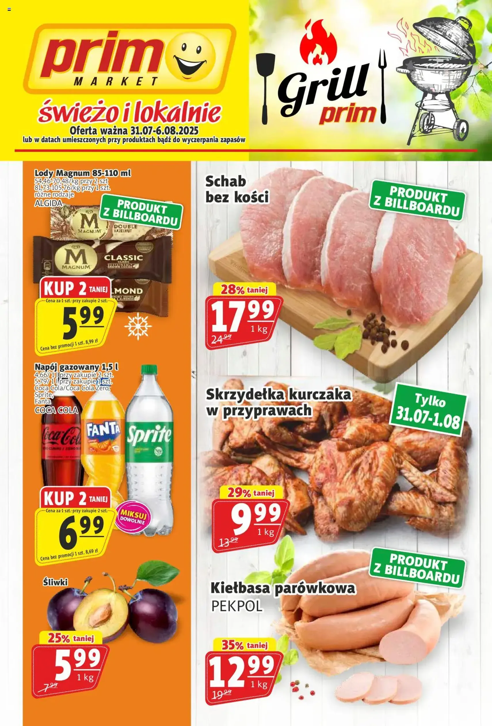 Prim Market Gazetka - ważny gazetka od 31.07.2025 strona 1 z 16 Prim Market Gazetka - ważny gazetka od 31.07.2025 strona 1 z 16