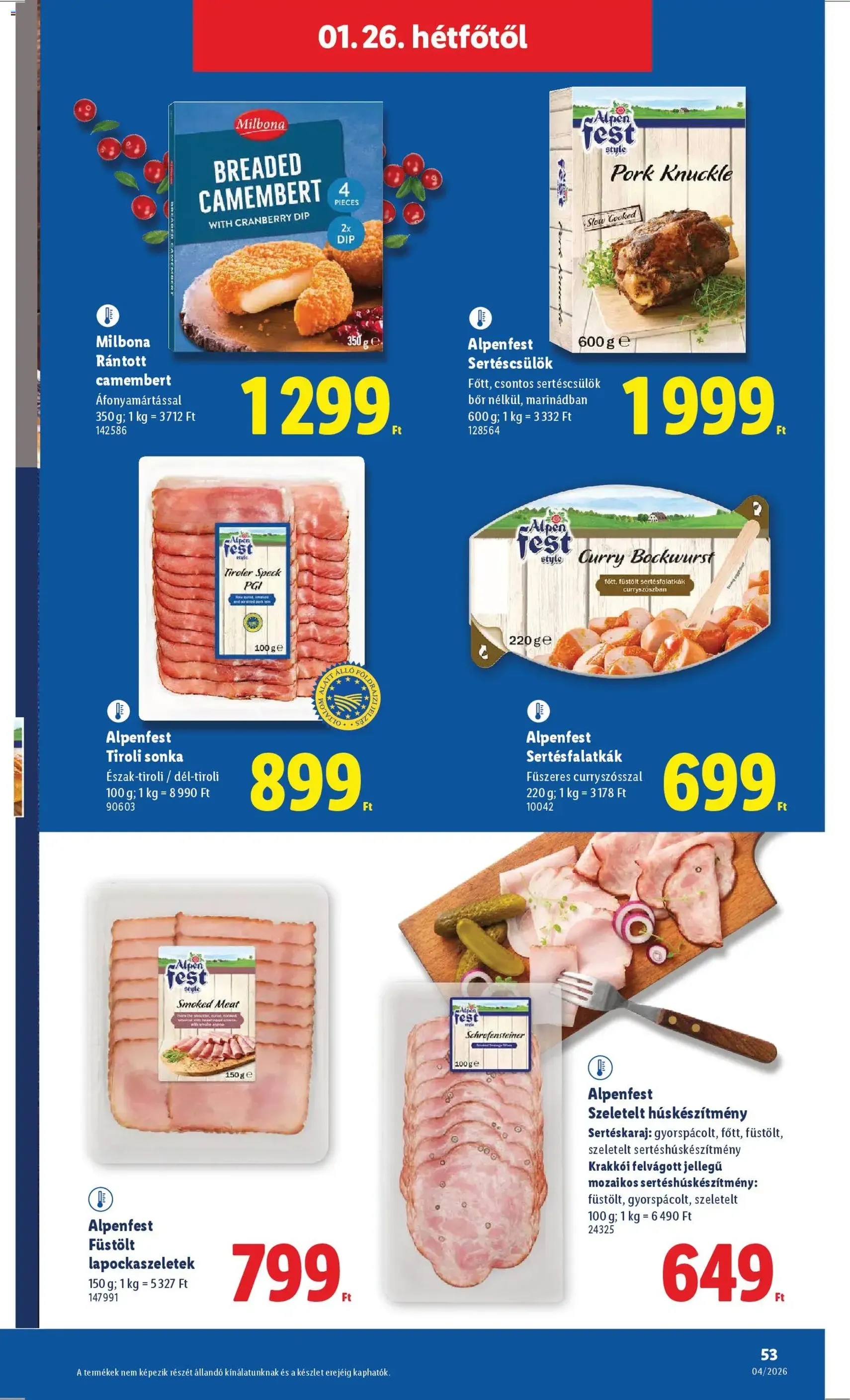 Lidl Akciós újság - 2026.01.22. érvényes szórólap 53 oldal 58 oldalból