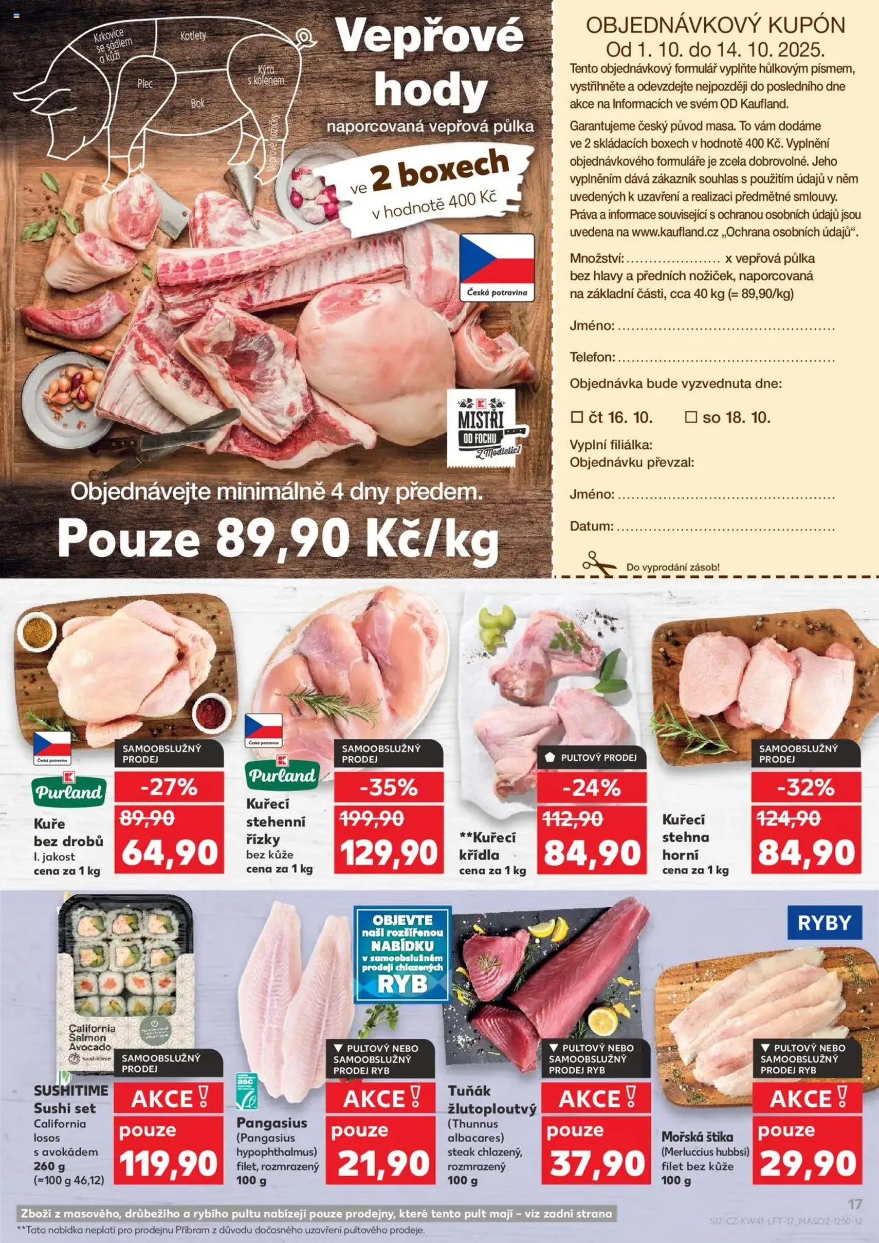 Kaufland leták - platný leták od 08.10.2025 strana 17 z 90