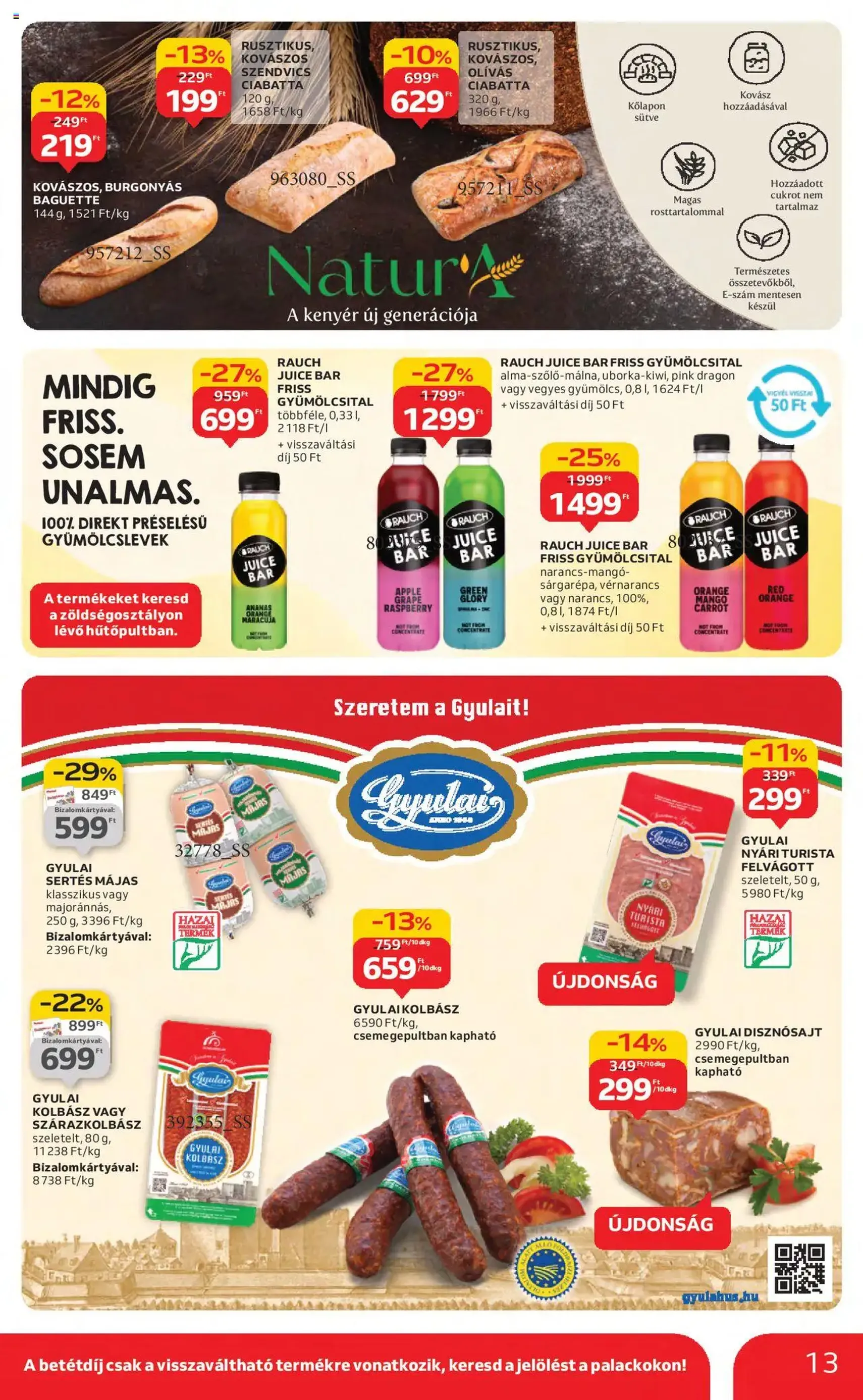 Auchan Akciós újság - 2025.08.21. érvényes szórólap 13 oldal 42 oldalból