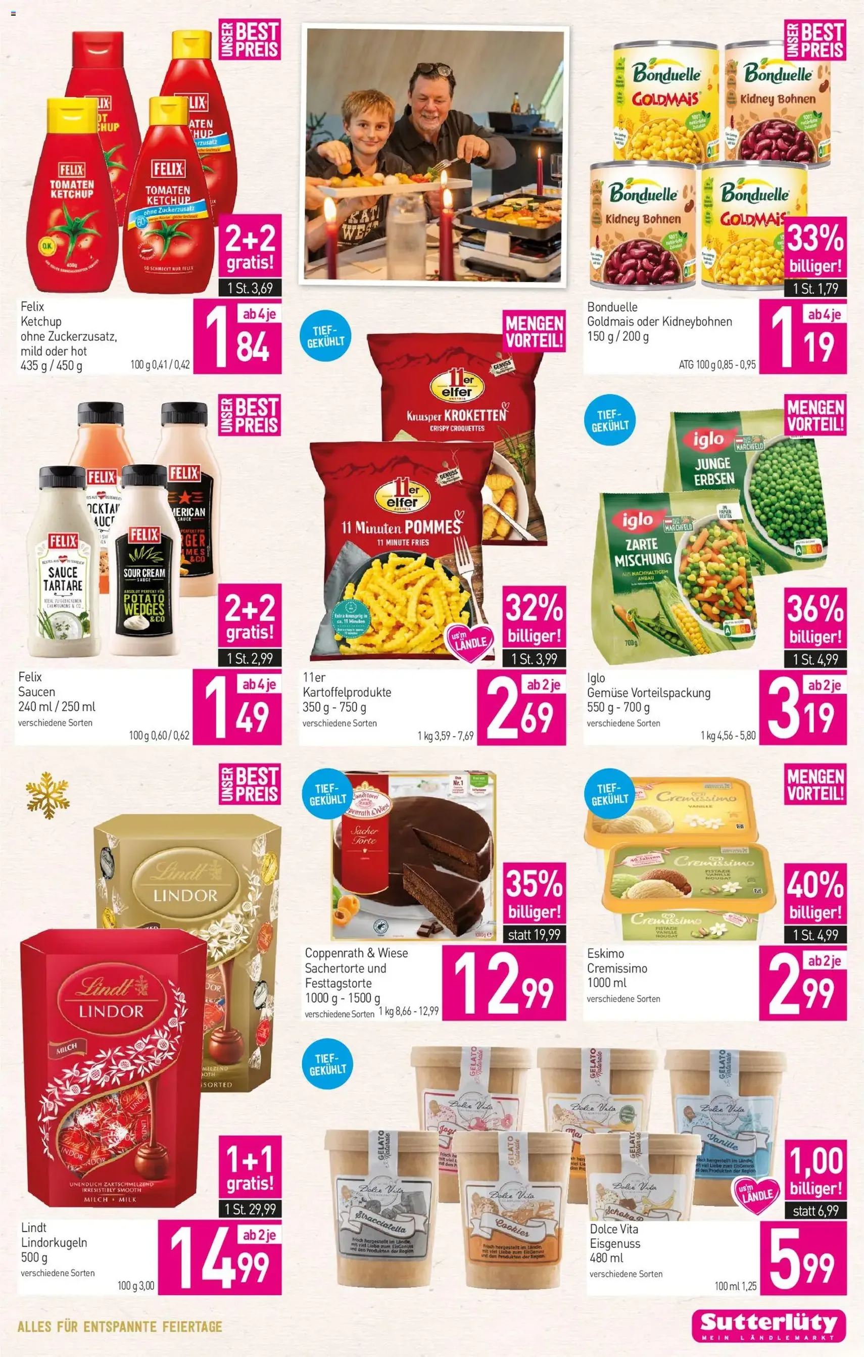 Sutterlüty Flugblatt - Gültiger Prospekt ab 22.12.2025, Seite 15 von insgesamt 16