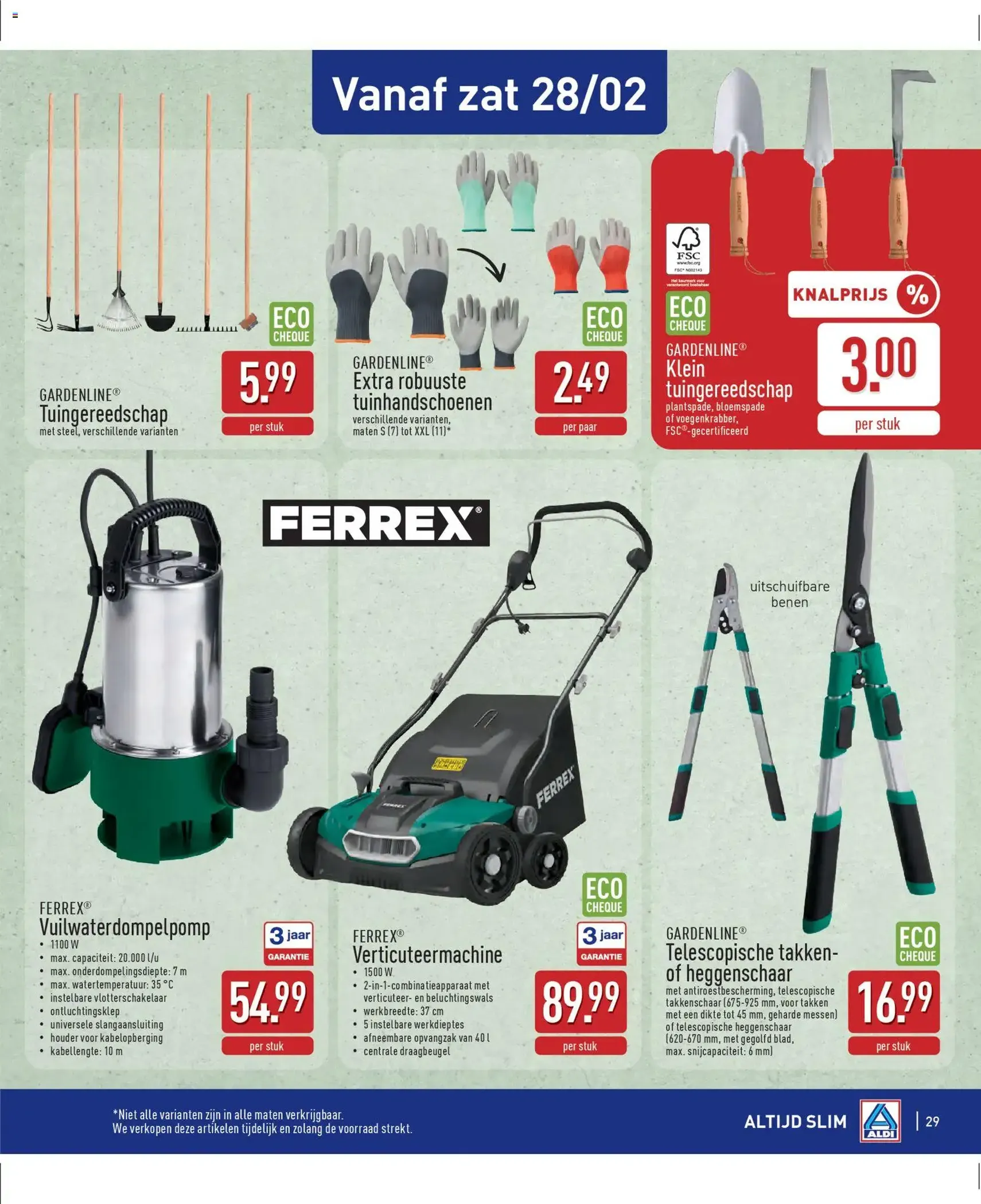 Aldi folder week 9 - geldige folder vanaf 23/02/2026 pagina 29 van 32