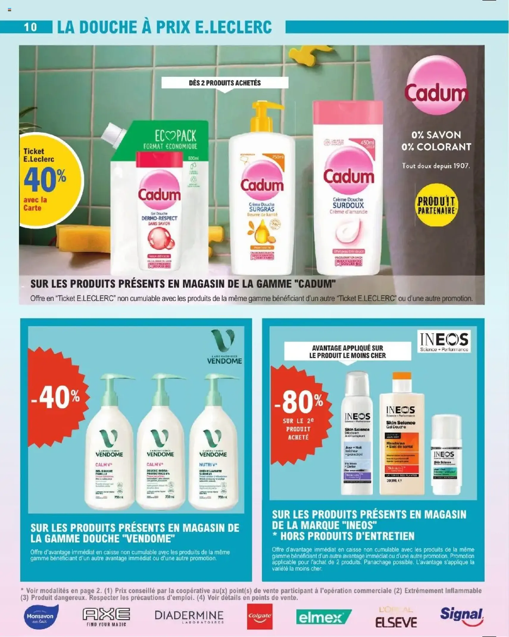 E.Leclerc catalogue semaine 36 - brochure valable à partir du 02/09/2025, page 10 sur 24 E.Leclerc catalogue semaine 36 - brochure valable à partir du 02/09/2025, page 10 sur 24
