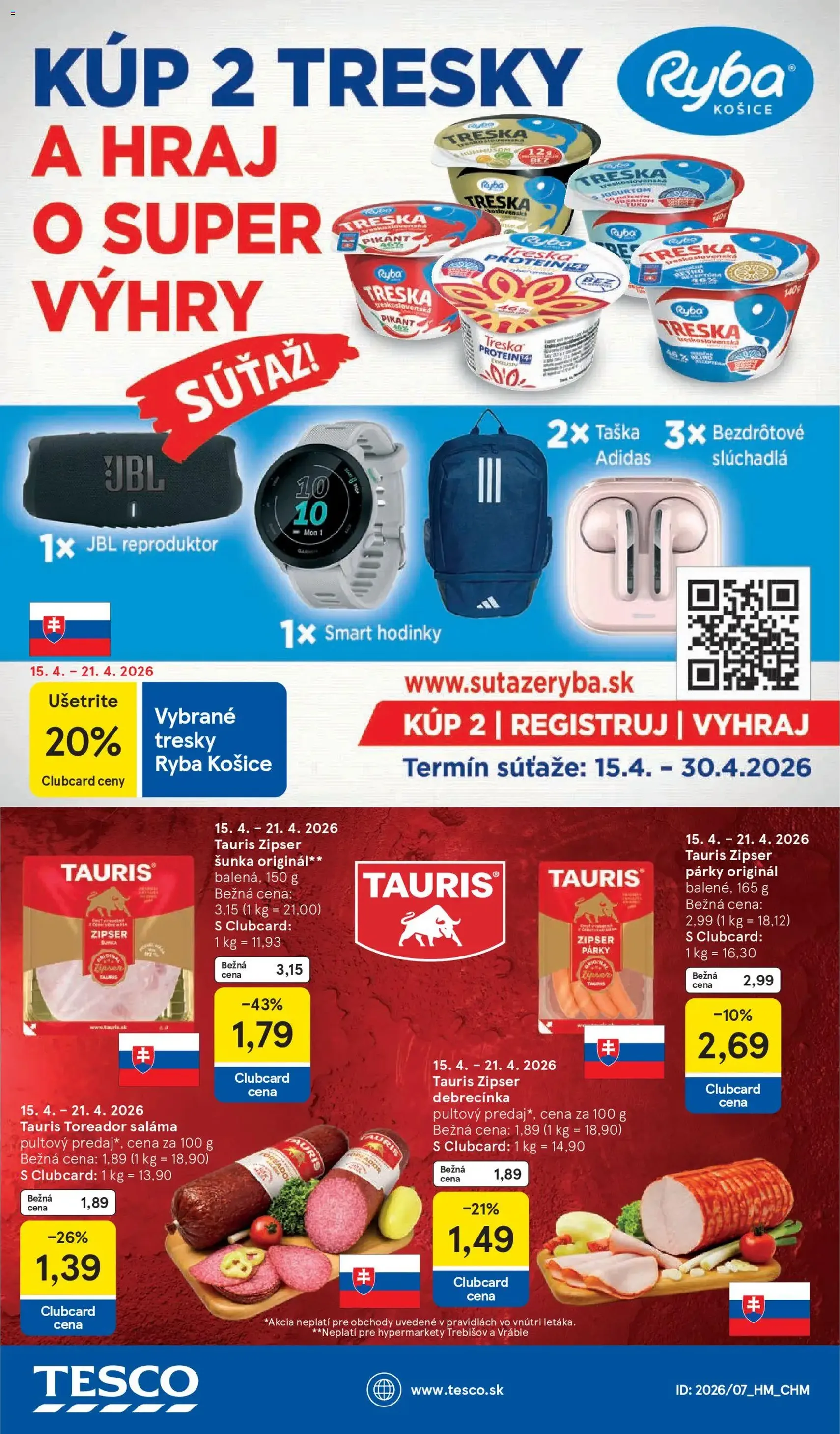 Tesco Hypermarket - leták - platný leták od 15.04.2026 strana 37 z 37