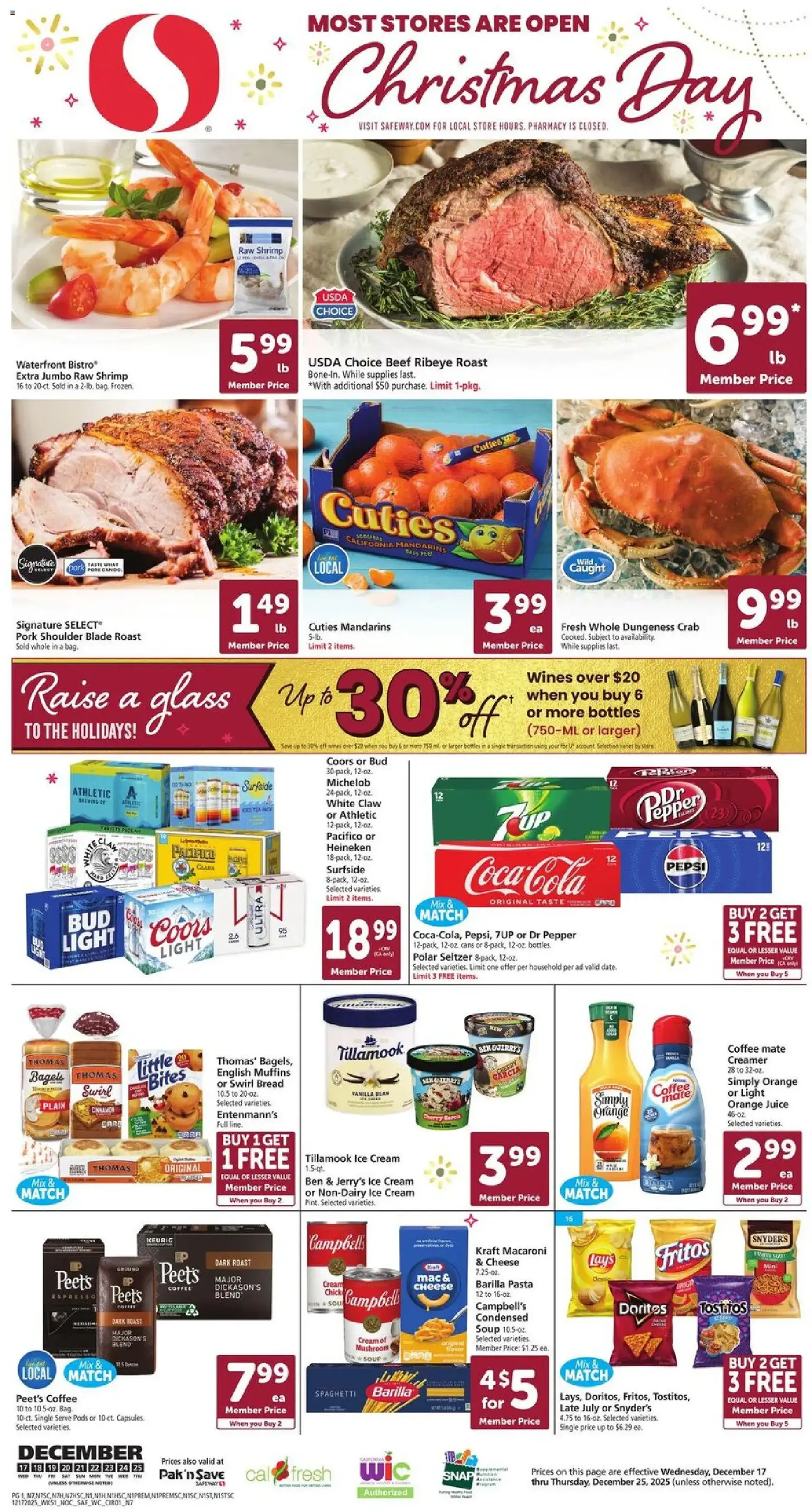 Safeway Weekly Ad - valid flyer from 12/17/2025, page 3 of 14