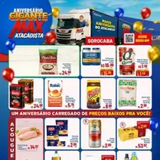 Max Atacadista - Ofertas Aniversário - pré-visualização do folheto, válido a partir de 26/09/2025