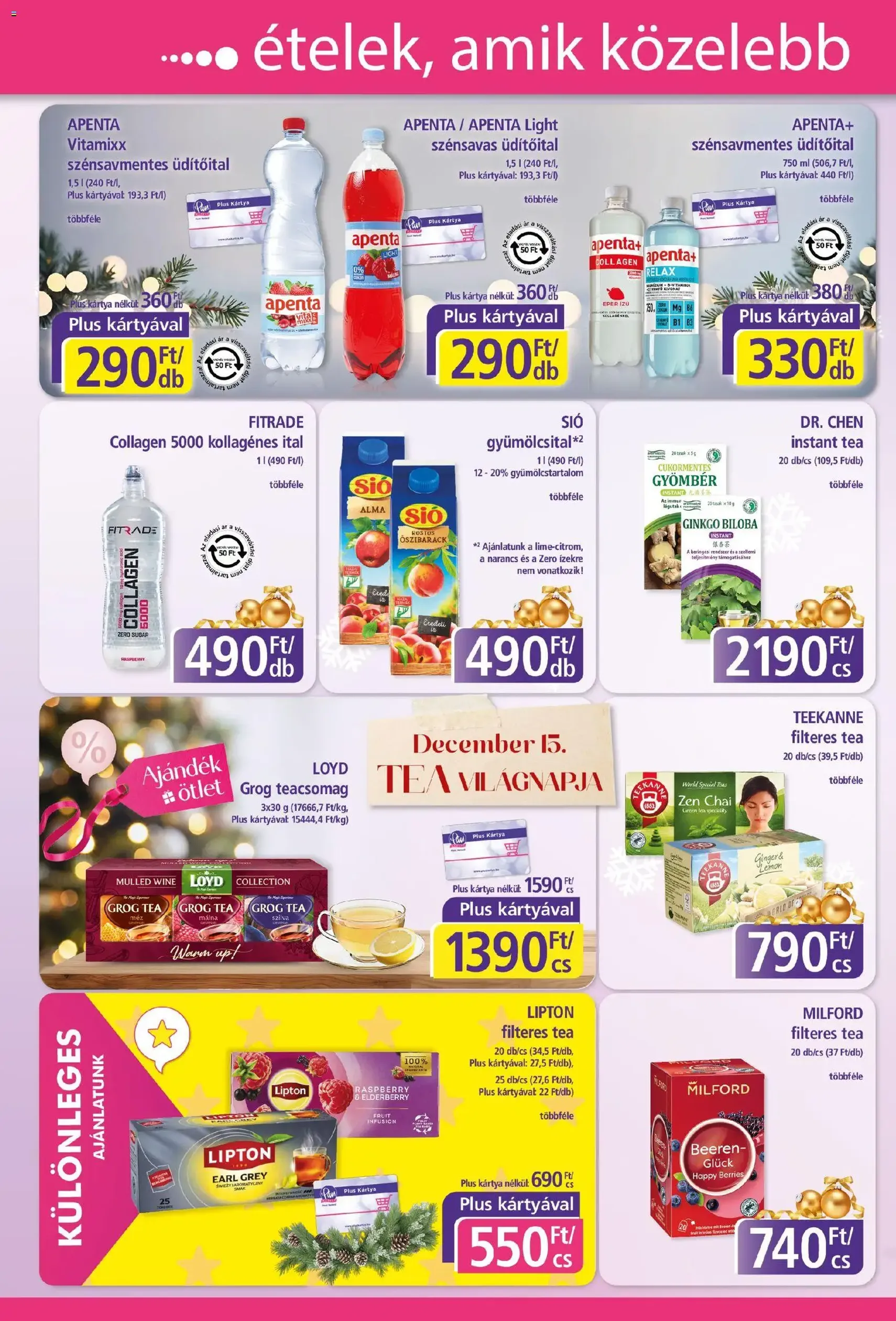 Plus Market Akciós újság - 2025.12.04. érvényes szórólap 10 oldal 12 oldalból