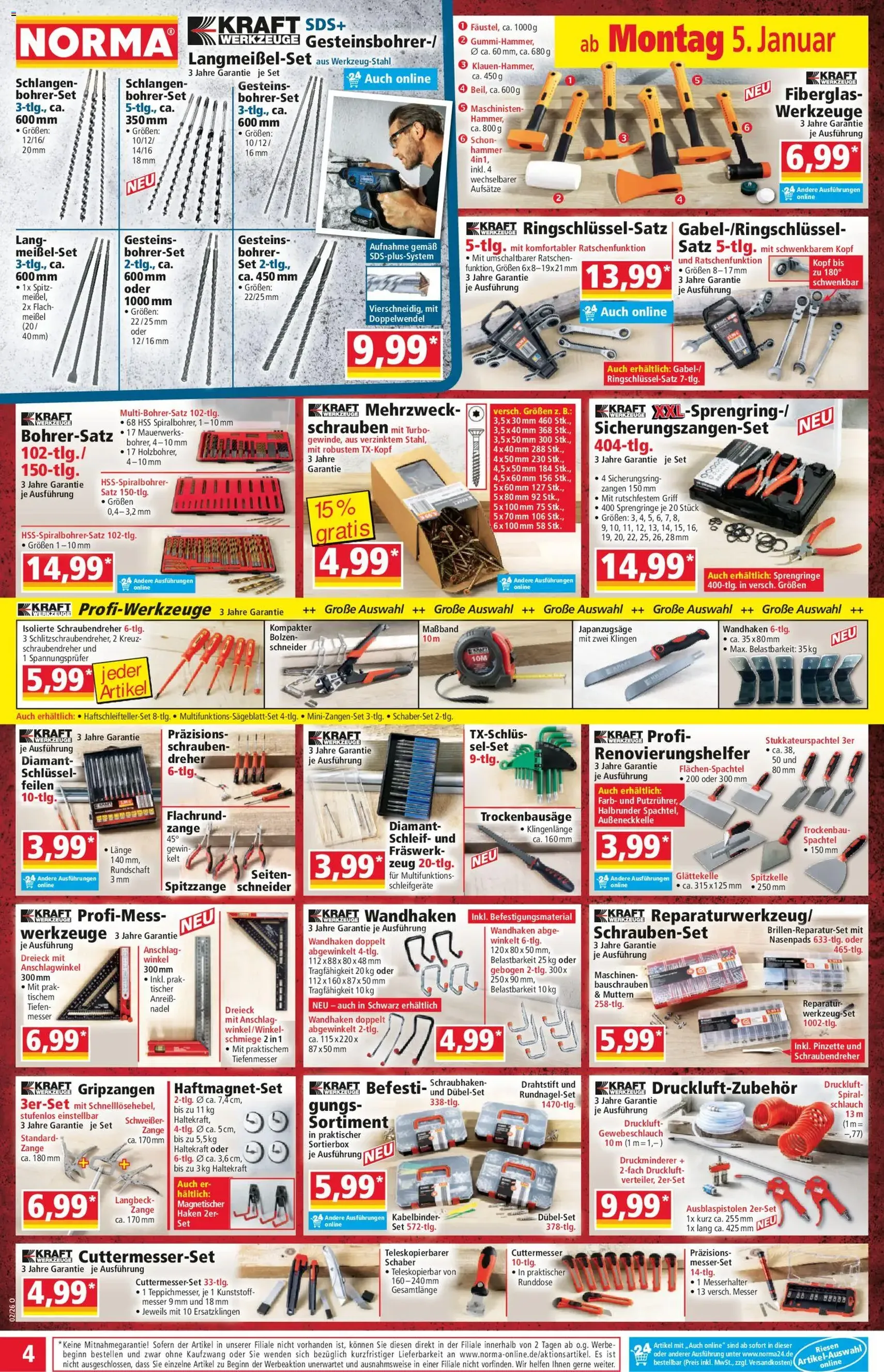 Norma Prospekt - Gültiger Prospekt ab 05.01.2026, Seite 4 von insgesamt 20