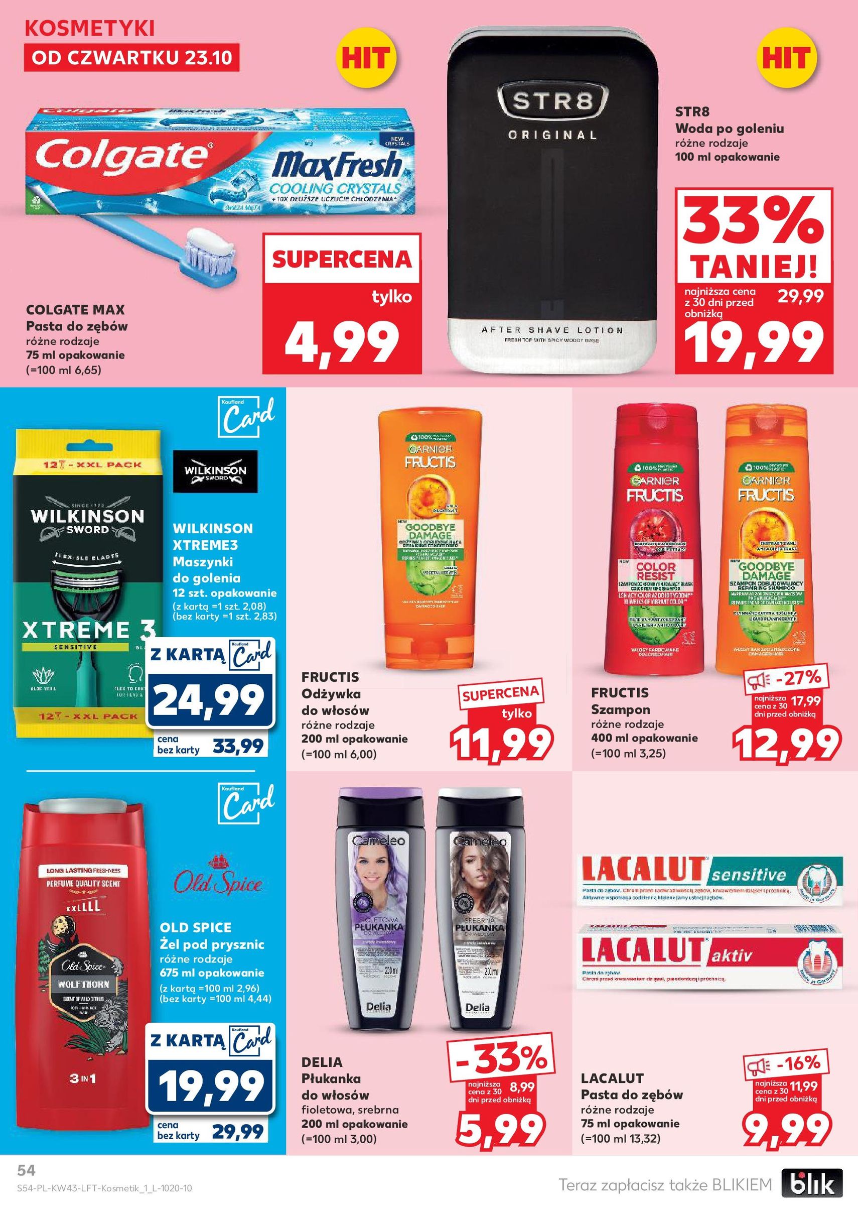 Kaufland gazetka - ważny gazetka od 23.10.2025 strona 54 z 67 Kaufland gazetka - ważny gazetka od 23.10.2025 strona 54 z 67