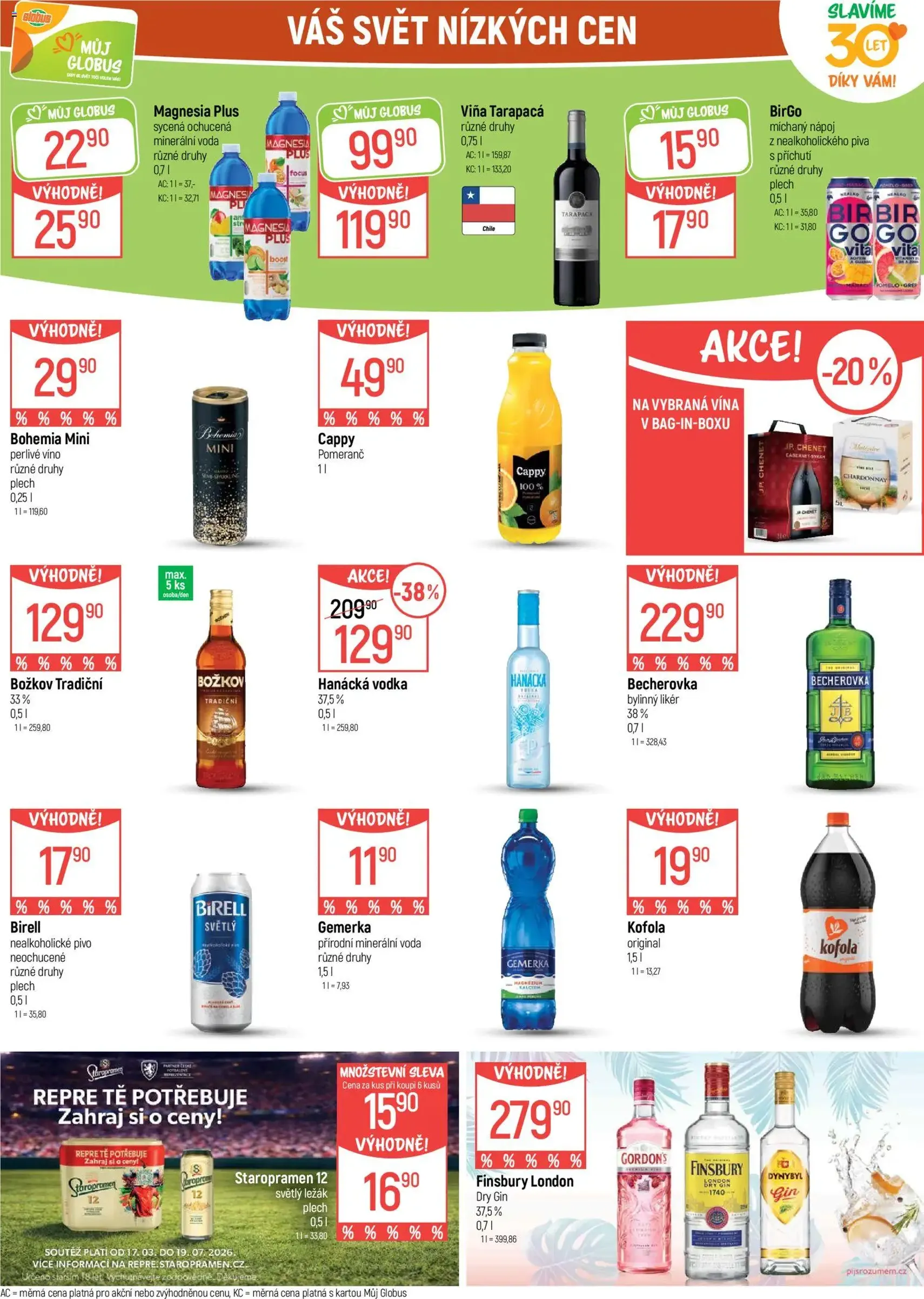 Globus leták - platný leták od 10.06.2026 strana 34 z 55