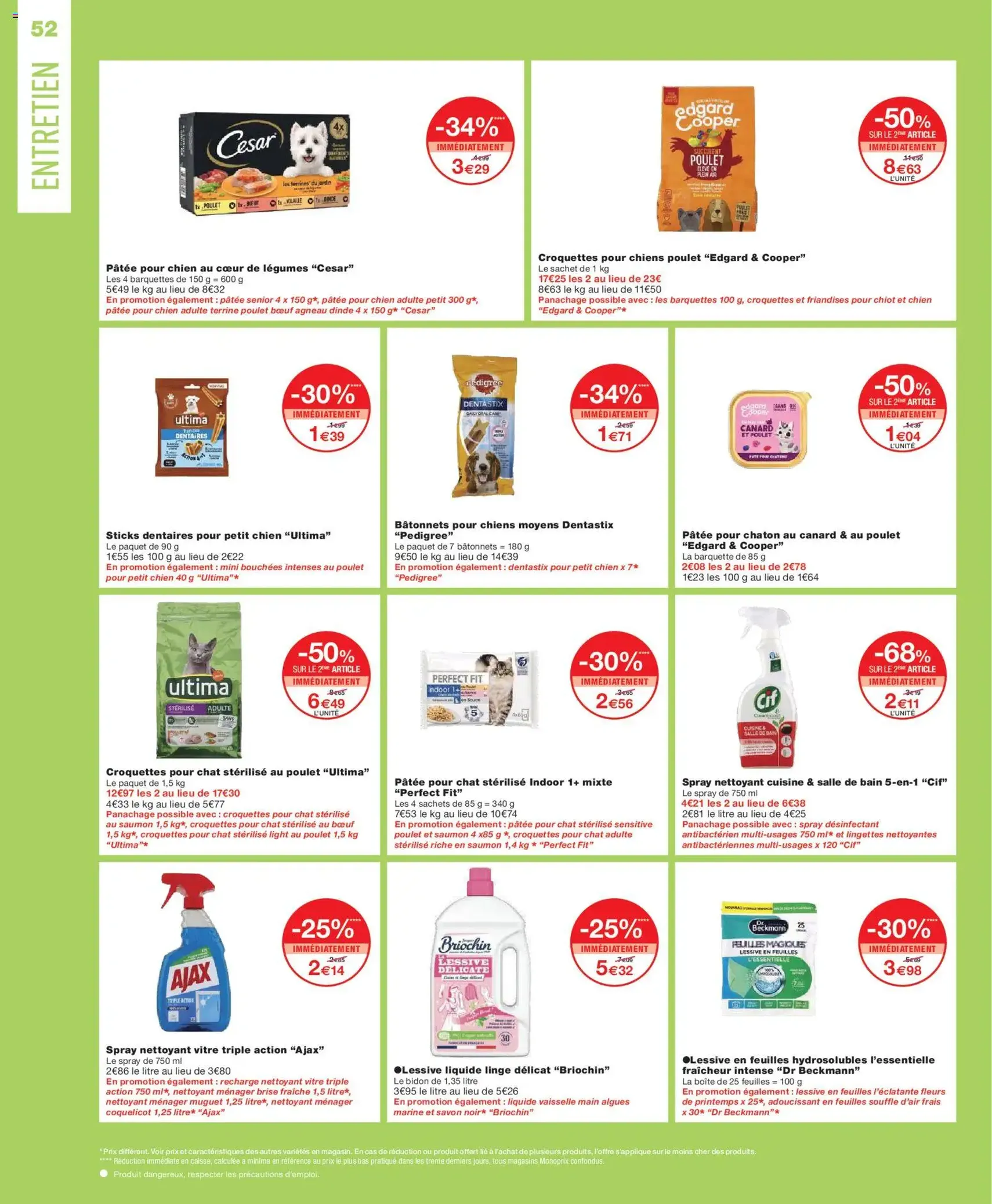Monoprix catalogue - brochure valable à partir du 04/11/2025, page 52 sur 69