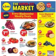 Lidl Weekly Ad - Flyer preview valid from 08/06/2025