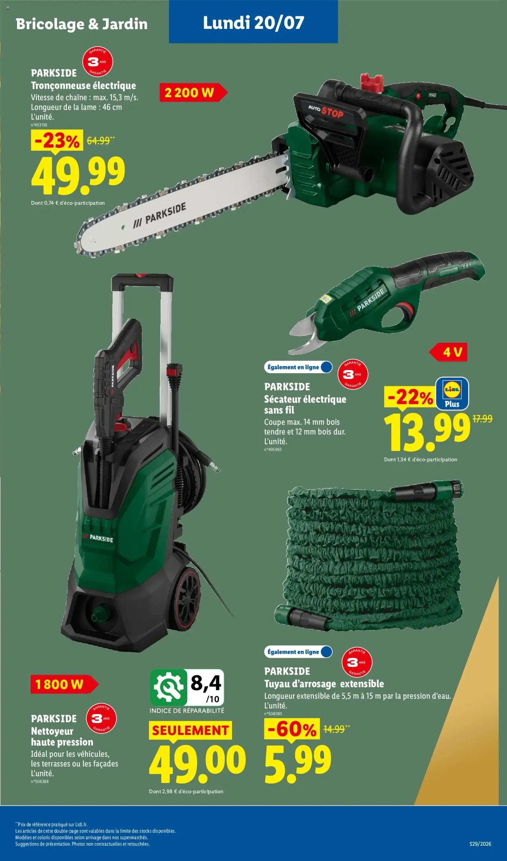 LIDL catalogue - brochure valable à partir du 16/07/2026, page 47 sur 61