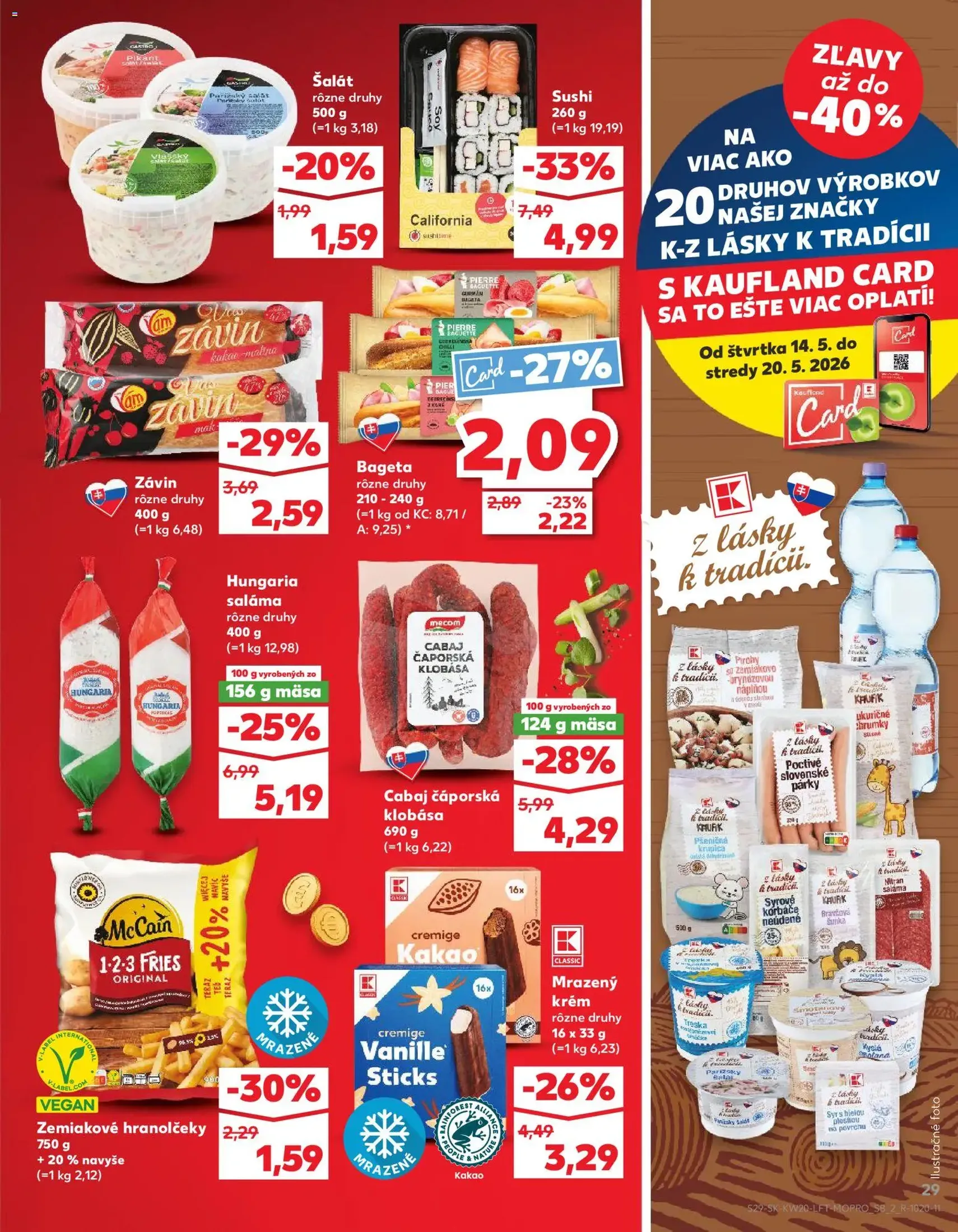 Kaufland leták - platný leták od 14.05.2026 strana 29 z 76