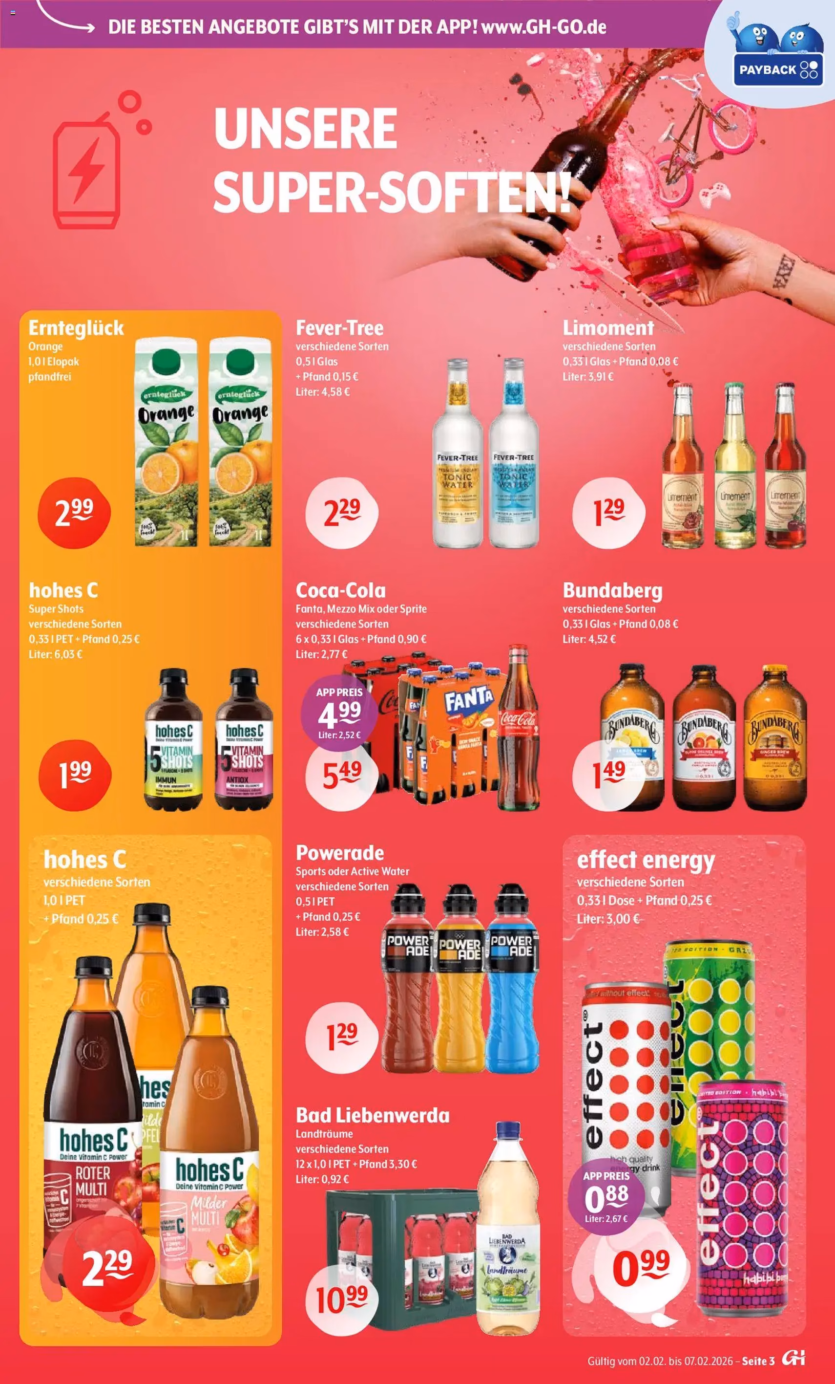 Trink und Spare Prospekt - Gültiger Prospekt ab 02.02.2026, Seite 3 von insgesamt 12