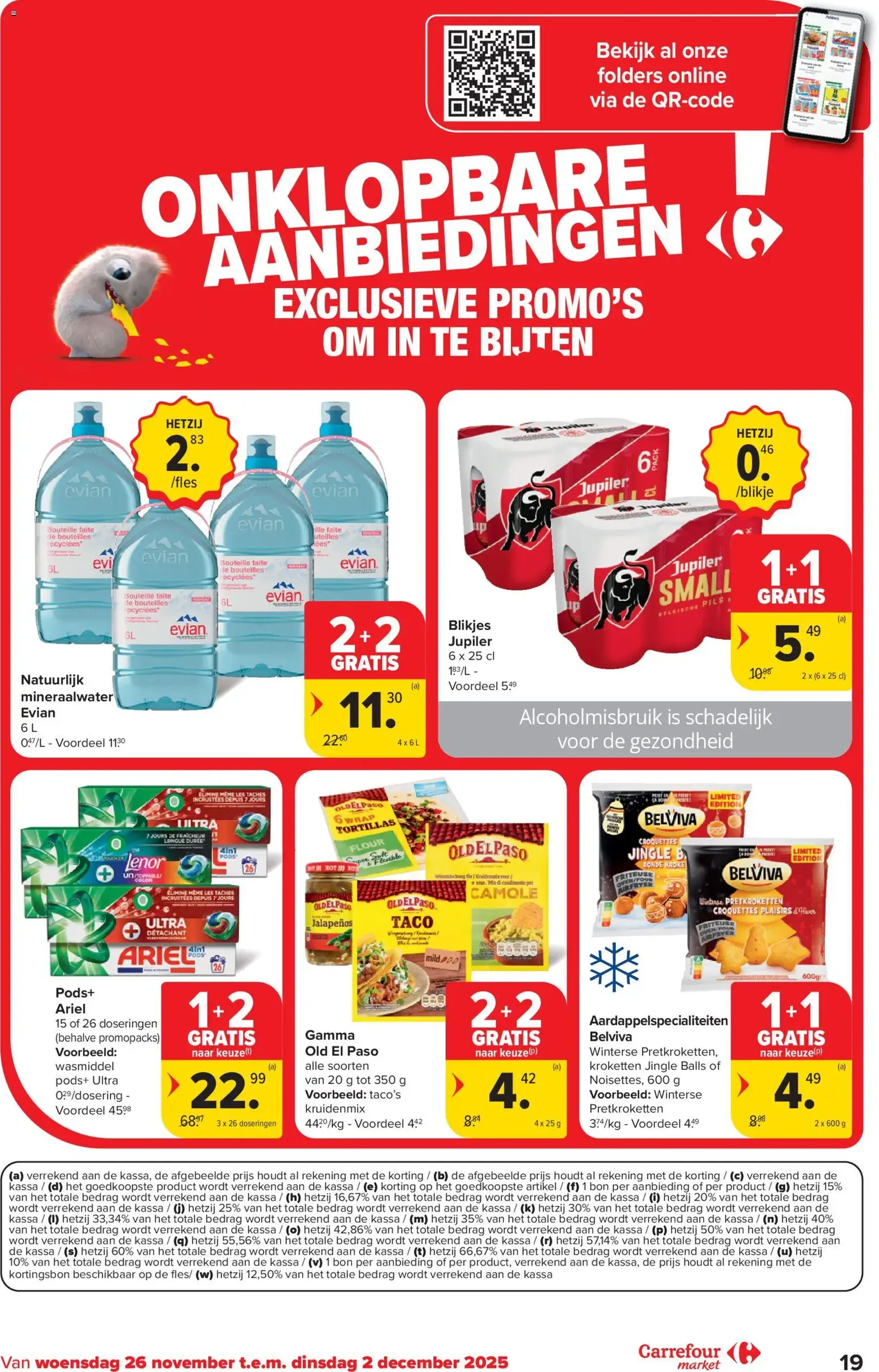 Carrefour market folder week 48 - geldige folder vanaf 26/11/2025 pagina 19 van 20
