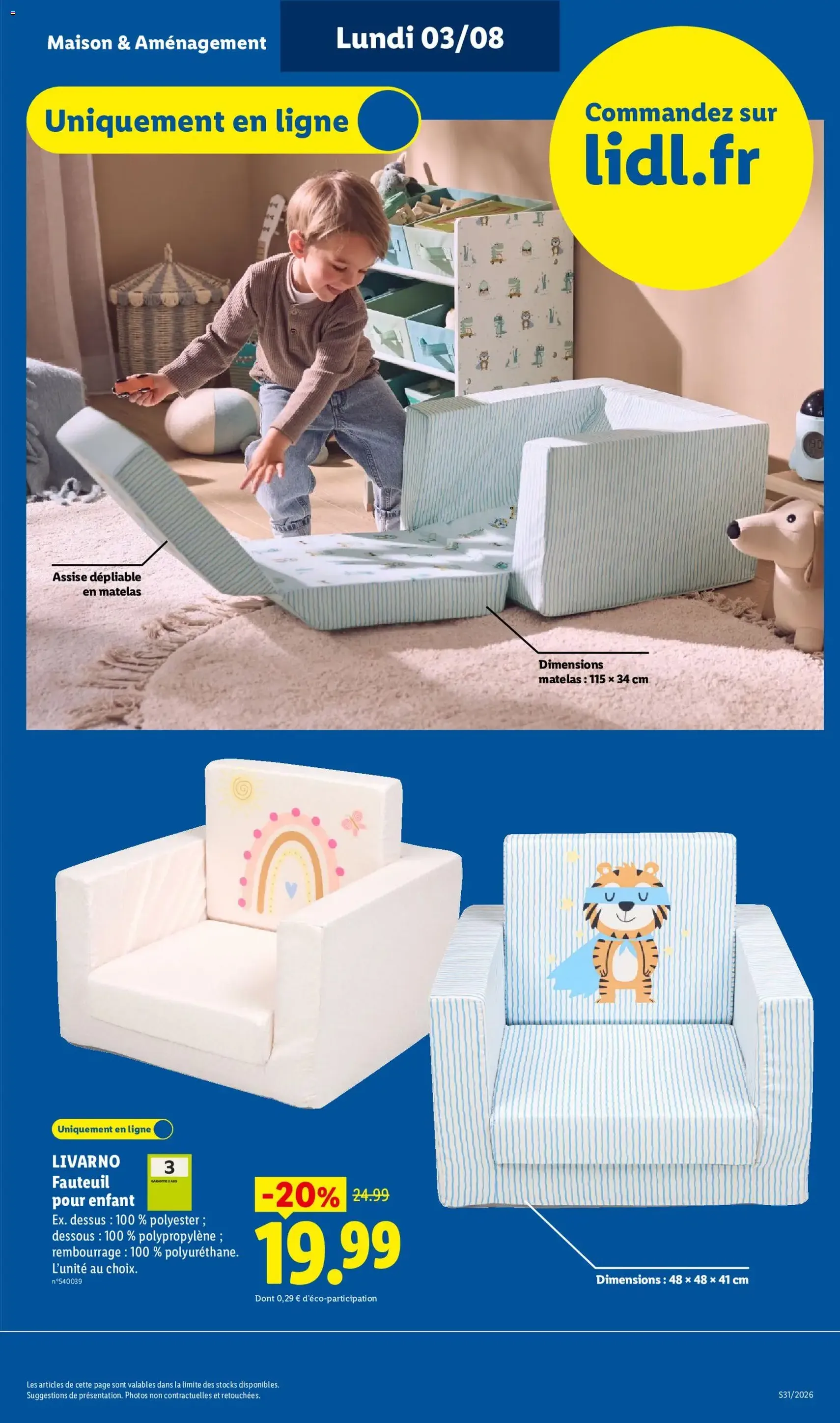 LIDL catalogue - brochure valable à partir du 30/07/2026, page 57 sur 59