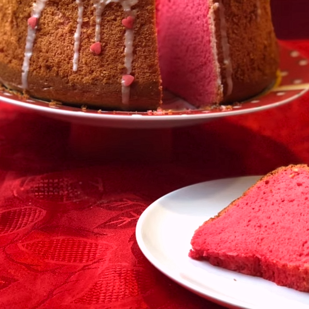 Chiffon Cake di Natale