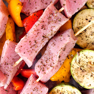 Recipe preview BBQ Grilled Tuna Kebabs
