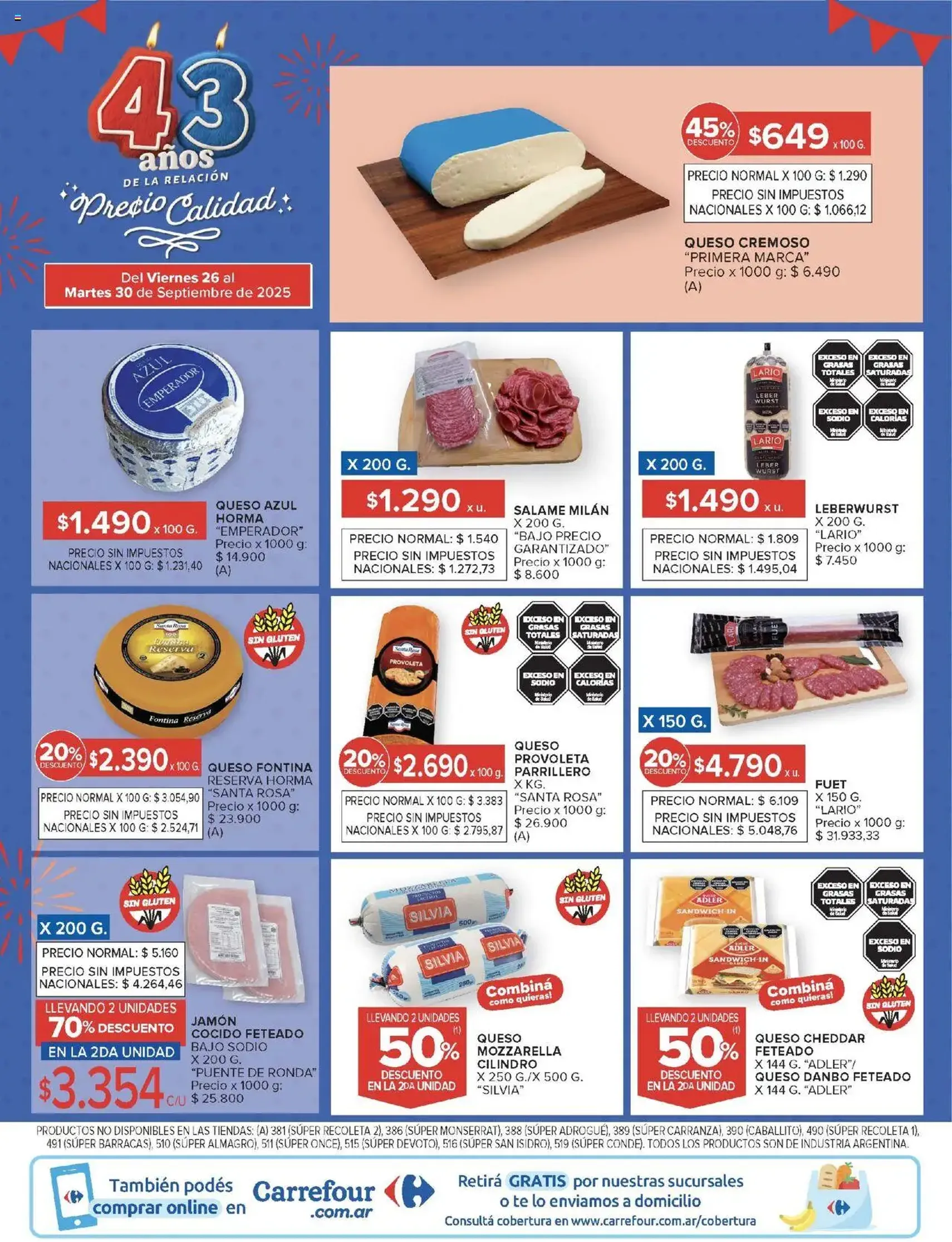 Carrefour - Carrefour Hiper 26 Septiembre - d6d883e9-1028-4fb3-96f5-ccd59d7dcebc - folleto válido desde 26/09/2025 página 17 de 33