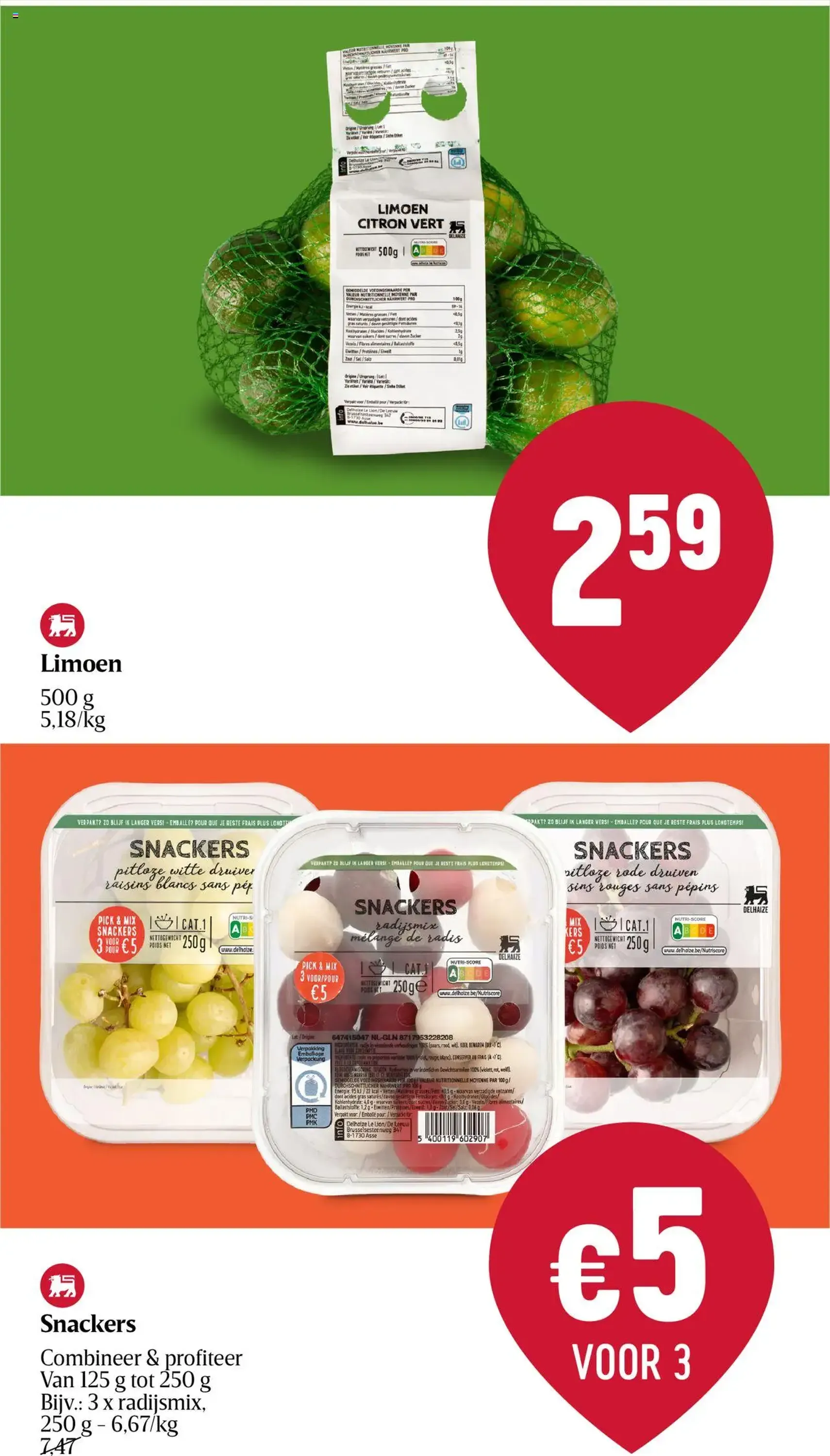 Delhaize folder week 30 - geldige folder vanaf 24/07/2025 pagina 8 van 45