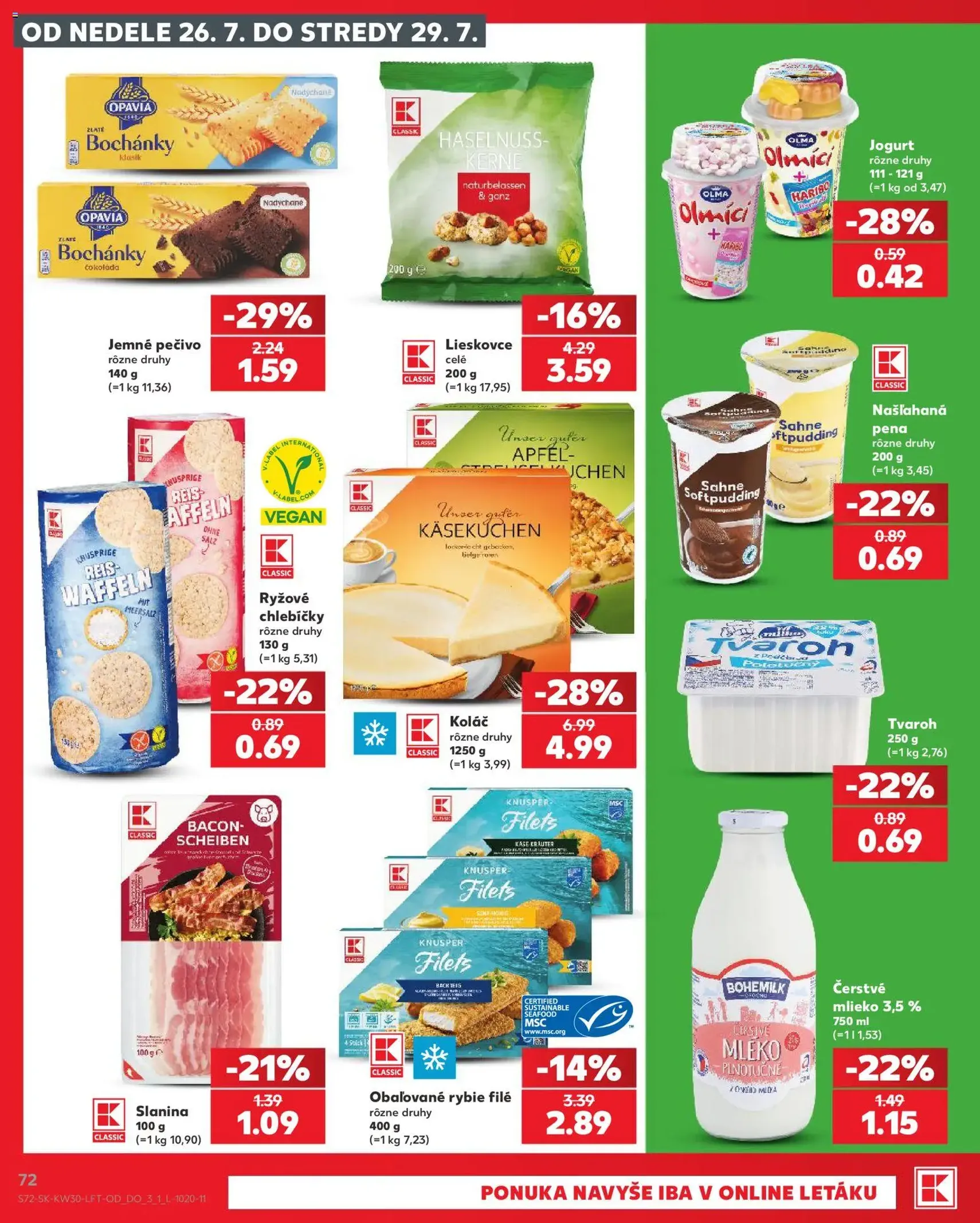 Kaufland leták - platný leták od 23.07.2026 strana 72 z 74