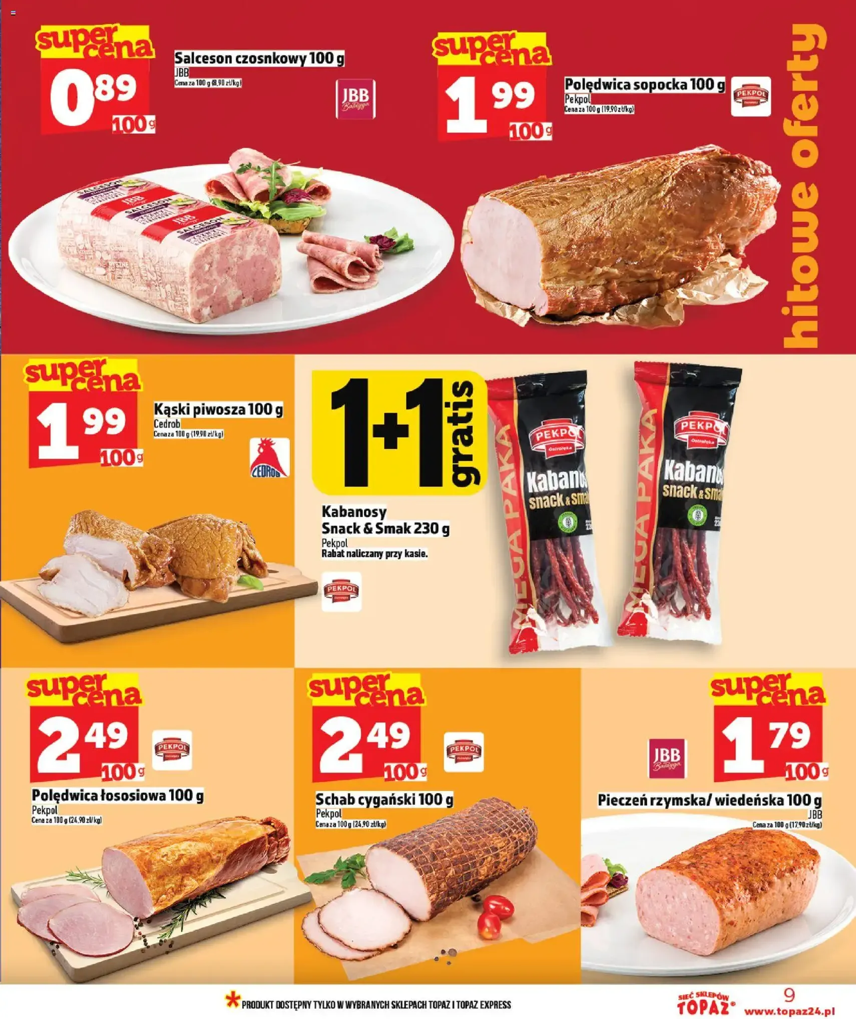 Topaz Gazetka - ważny gazetka od 22.01.2026 strona 9 z 28