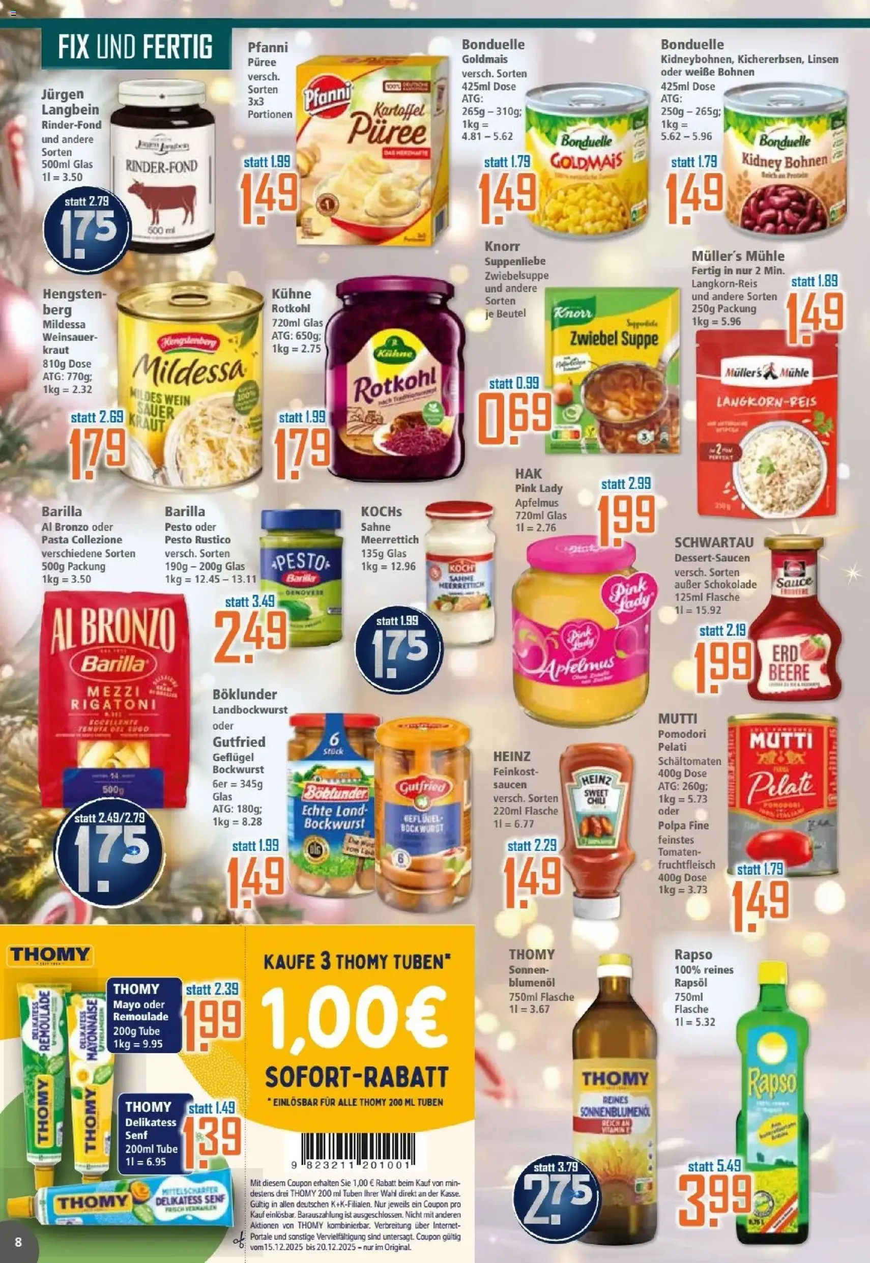 Klaas & Kock Prospekt - Gültiger Prospekt ab 15.12.2025, Seite 8 von insgesamt 12