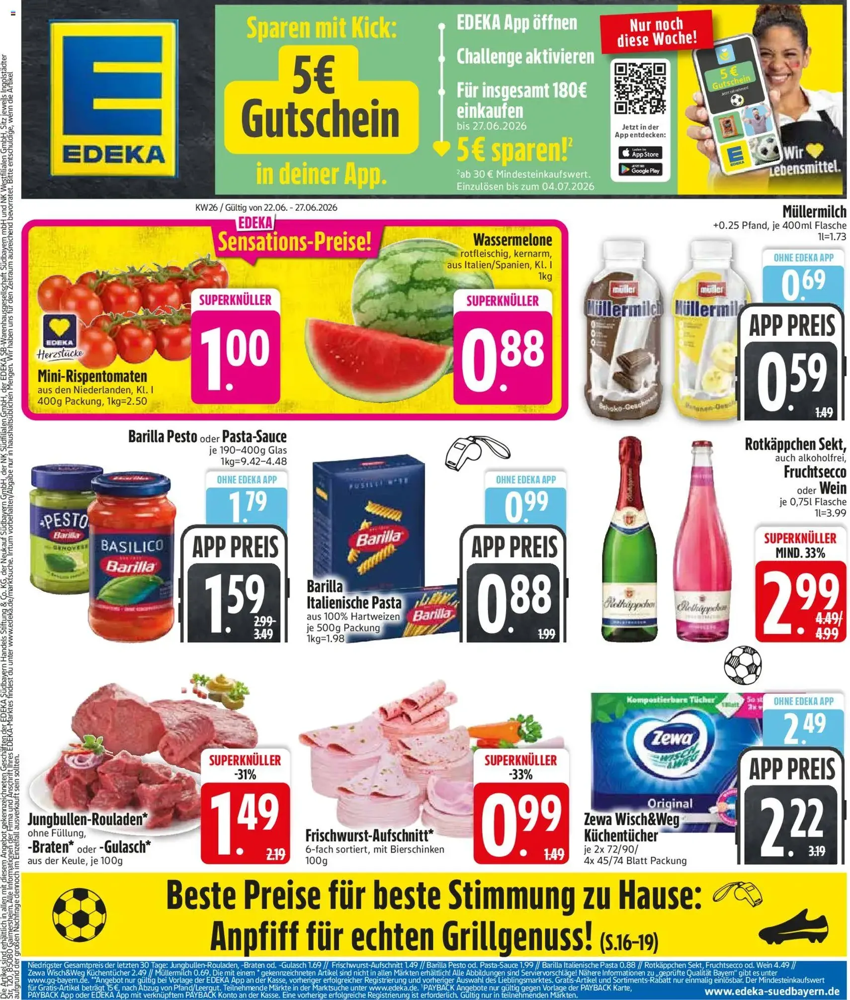 Edeka DE - DE Folder - geldige folder vanaf 22-06-2026 pagina 3 van 32