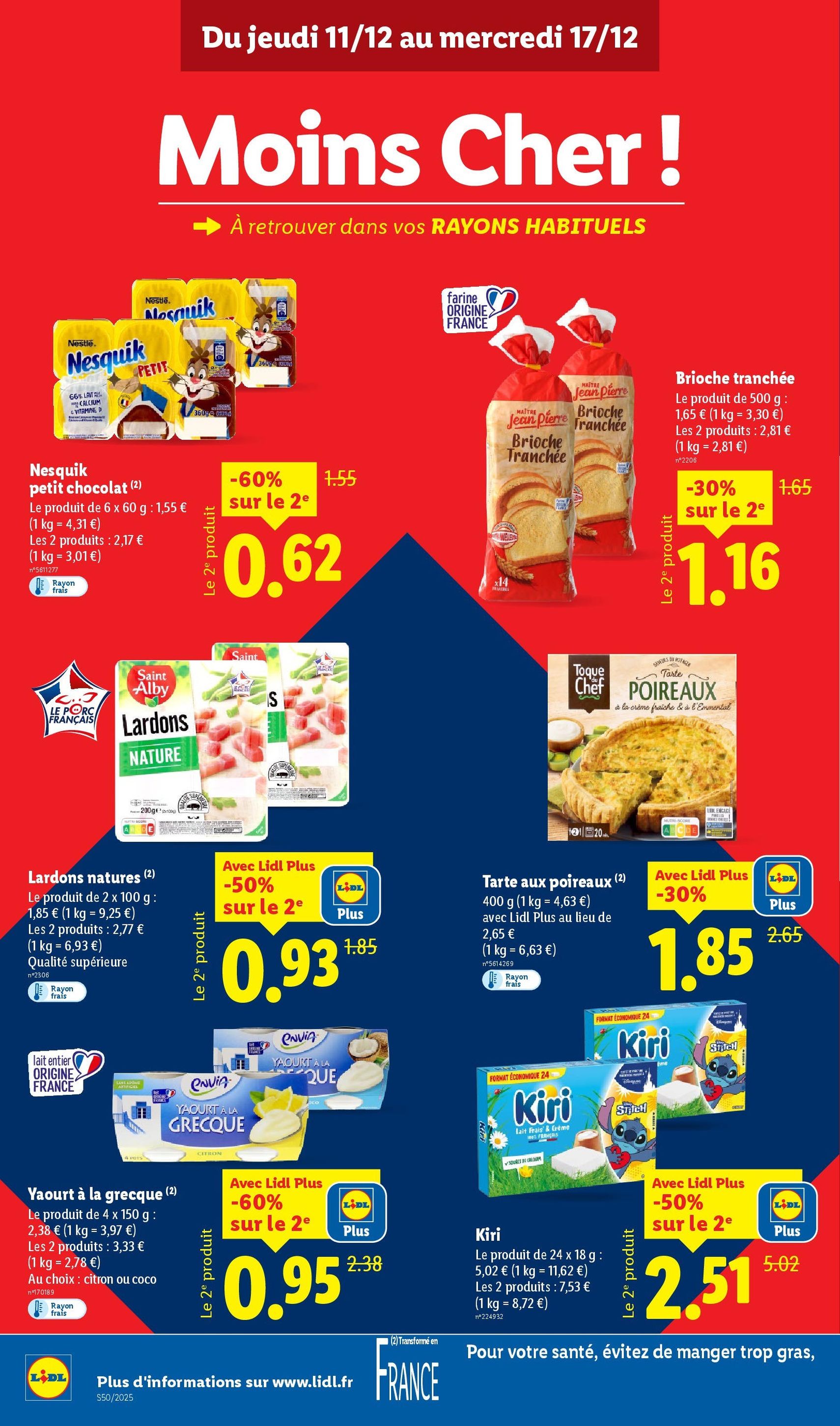 LIDL catalogue semaine 50 - brochure valable à partir du 11/12/2025, page 14 sur 88