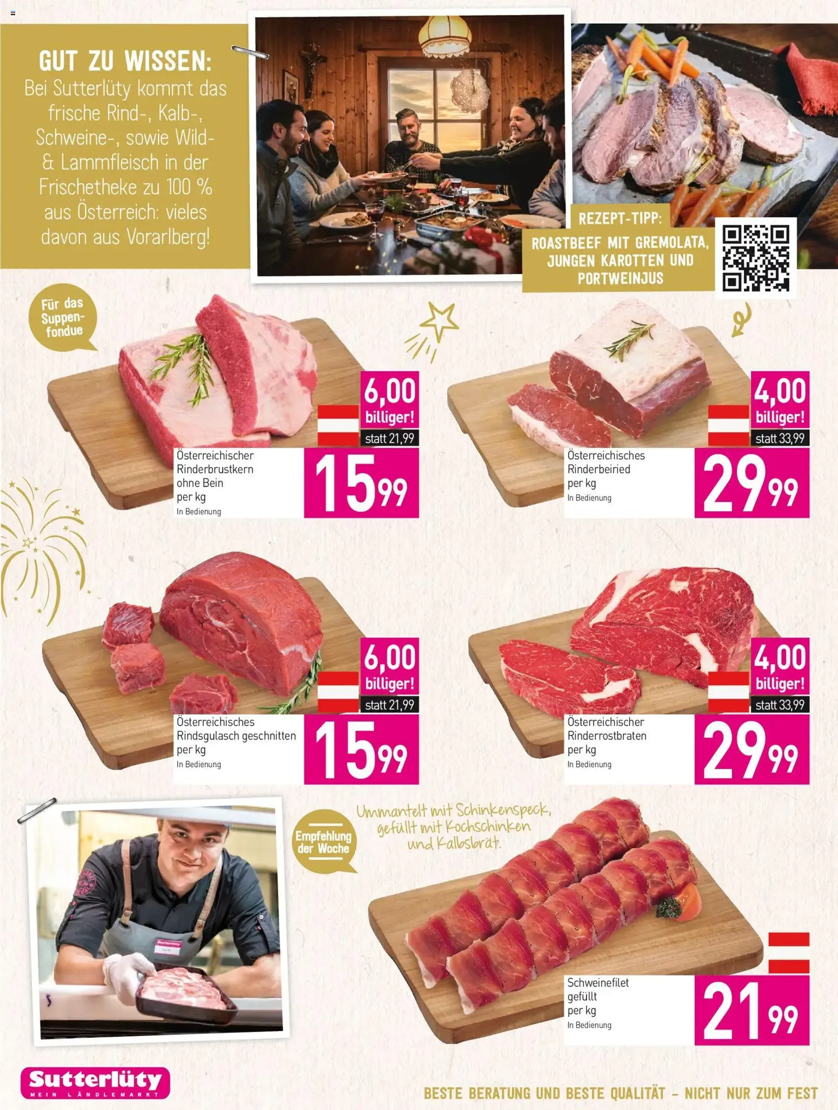 Sutterlüty Flugblatt - Gültiger Prospekt ab 27.12.2025, Seite 6 von insgesamt 28