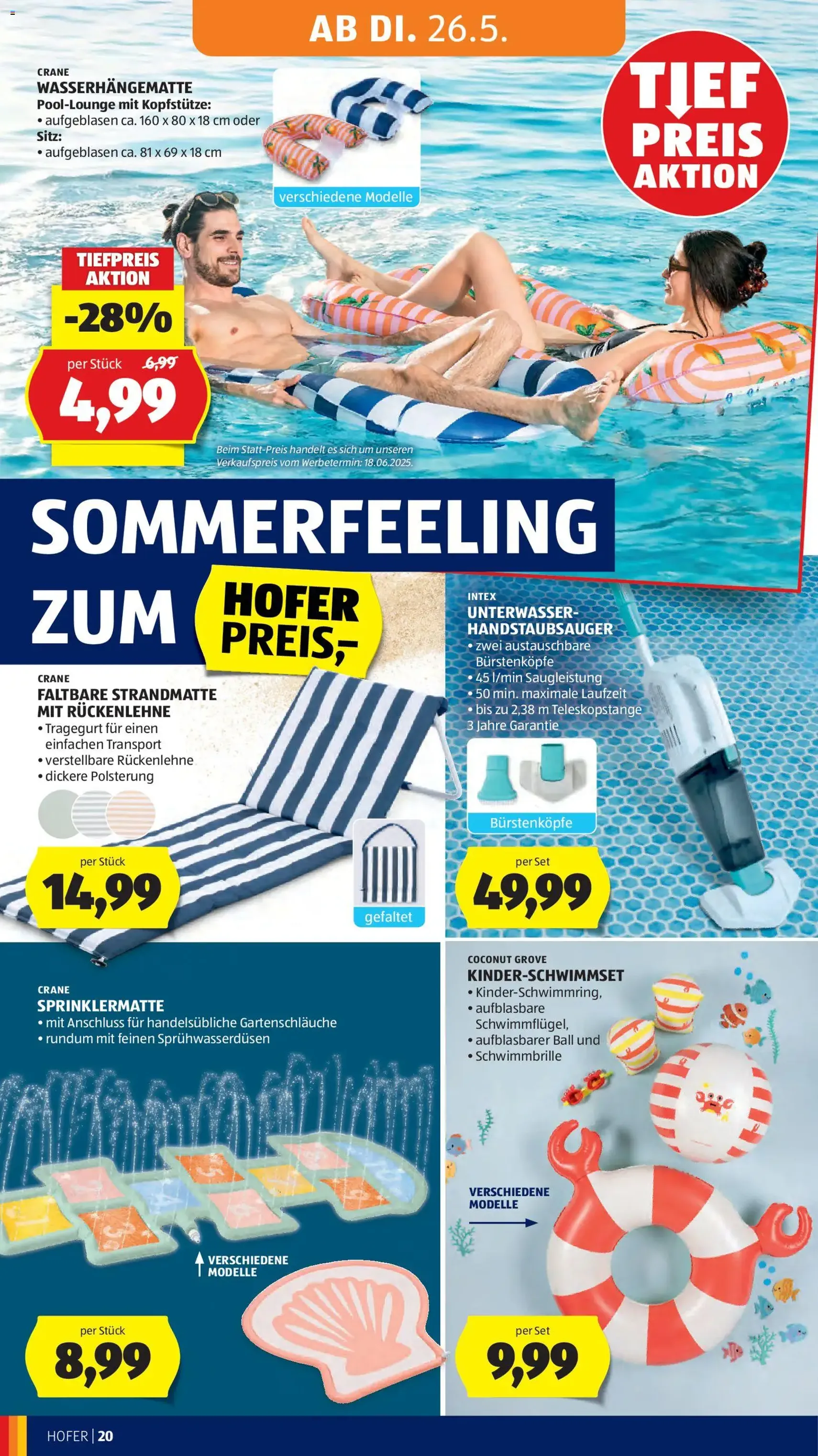 Hofer Flugblatt - Gültiger Prospekt ab 22.05.2026, Seite 26 von insgesamt 46