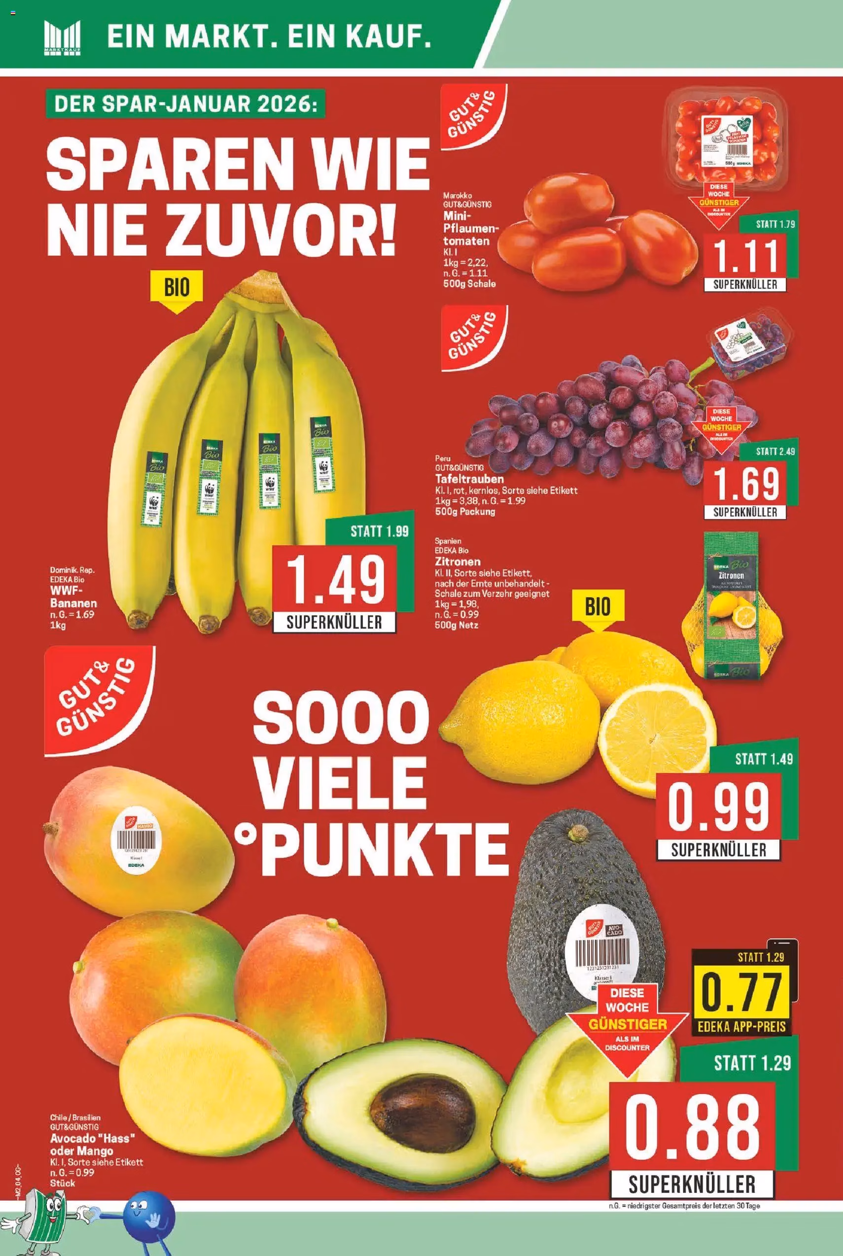 Marktkauf Prospekt - Gültiger Prospekt ab 05.01.2026, Seite 4 von insgesamt 36