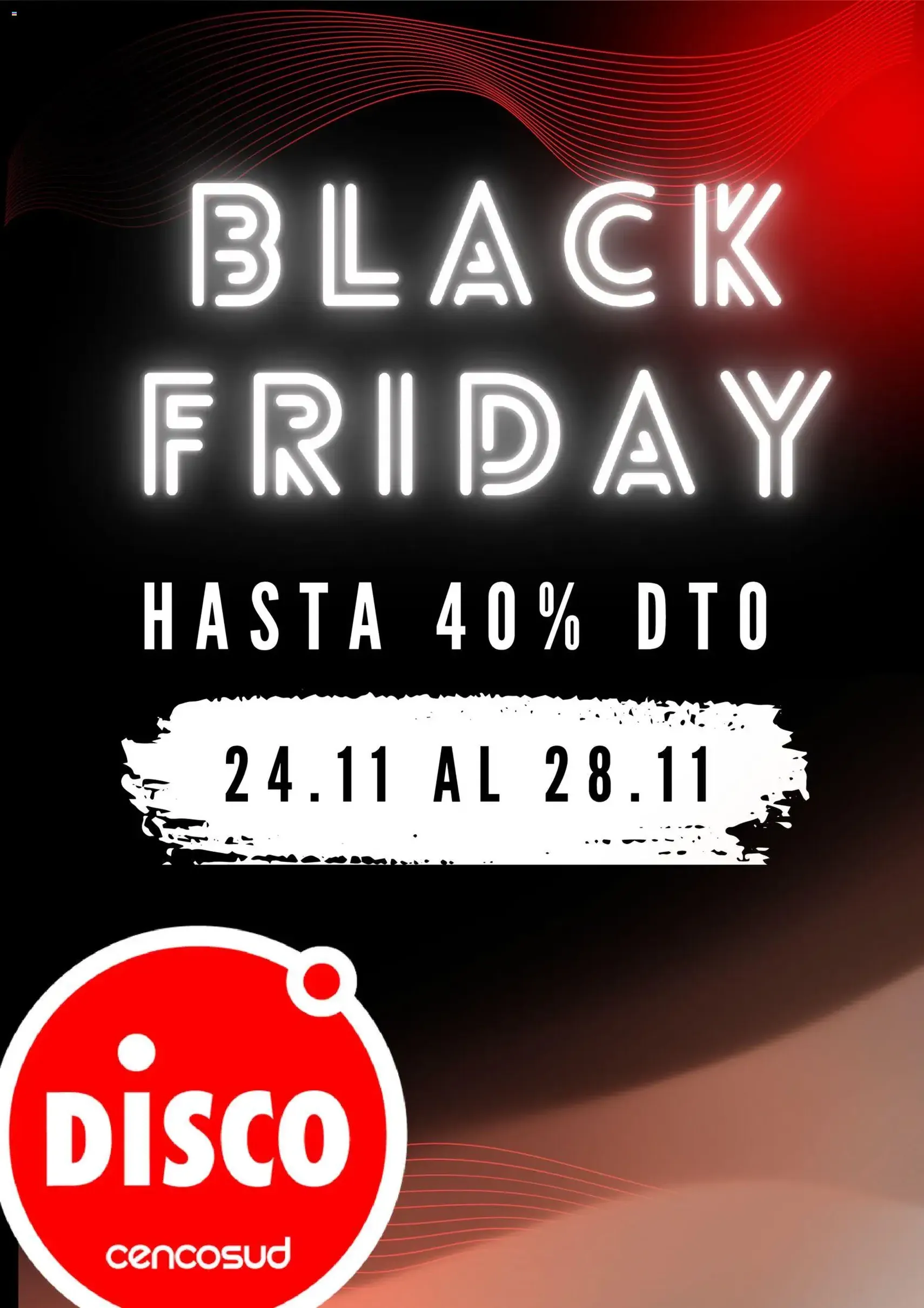 Disco - Black Friday - folleto válido desde 24/11/2025 página 1 de 14