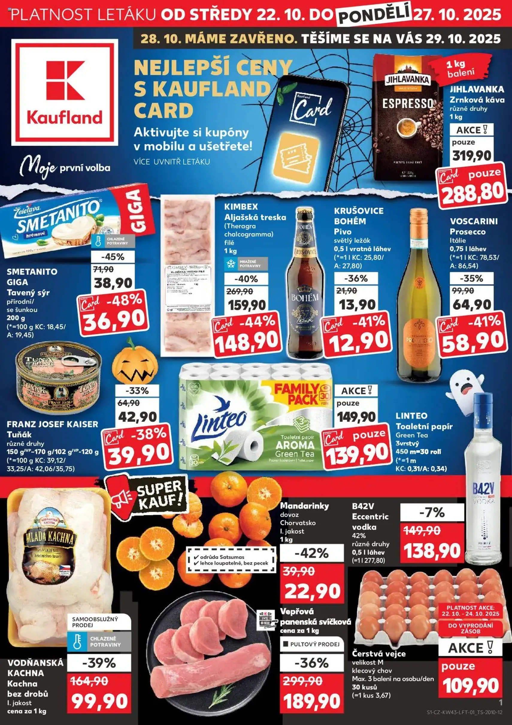 Kaufland leták - platný leták od 22.10.2025 strana 1 z 90 Kaufland leták - platný leták od 22.10.2025 strana 1 z 90