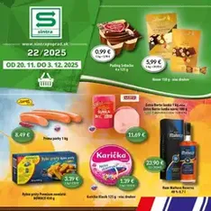 Sintra leták - náhľad letáku platný od 20.11.2025