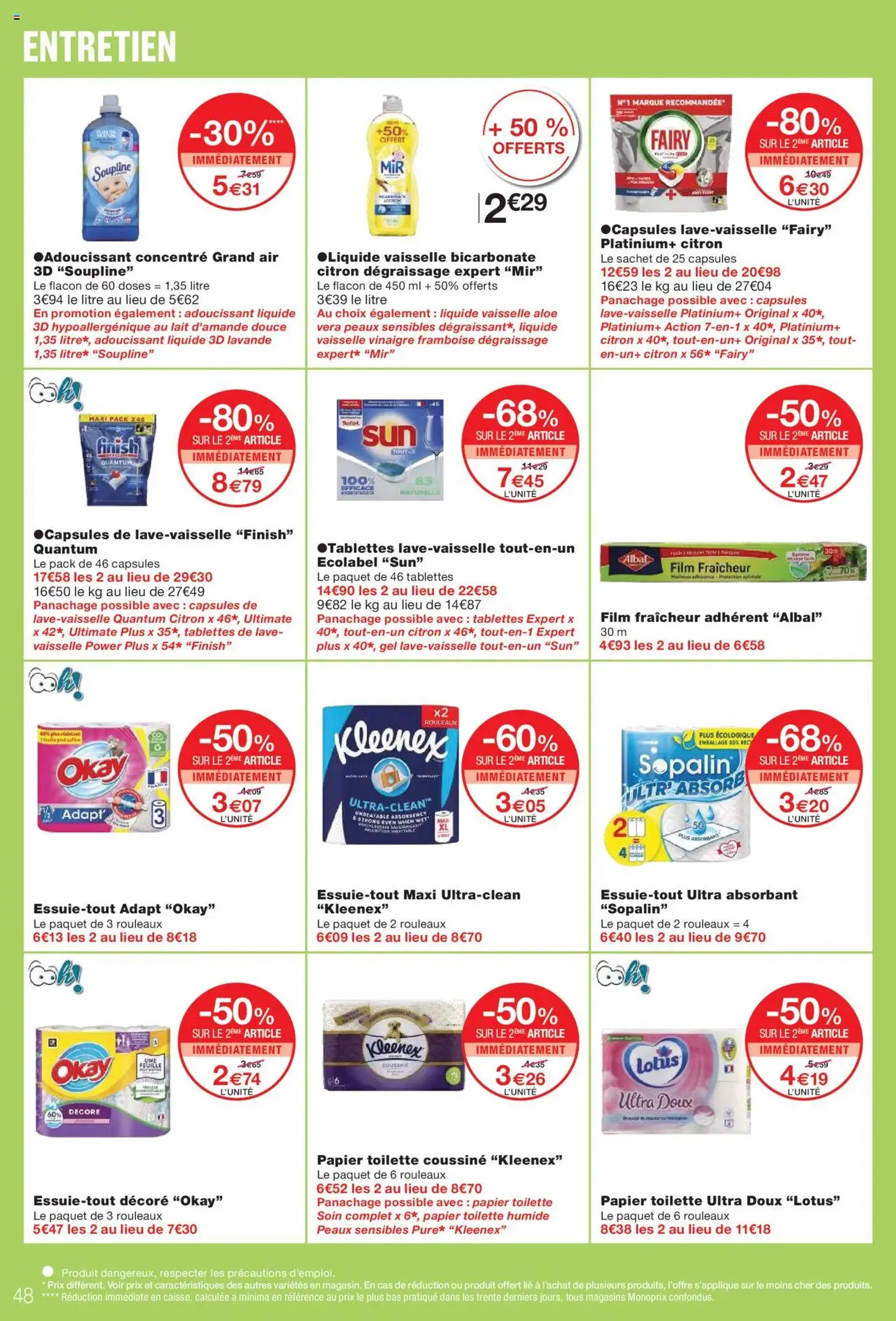 Monoprix catalogue - brochure valable à partir du 21/10/2025, page 48 sur 56 Monoprix catalogue - brochure valable à partir du 21/10/2025, page 48 sur 56