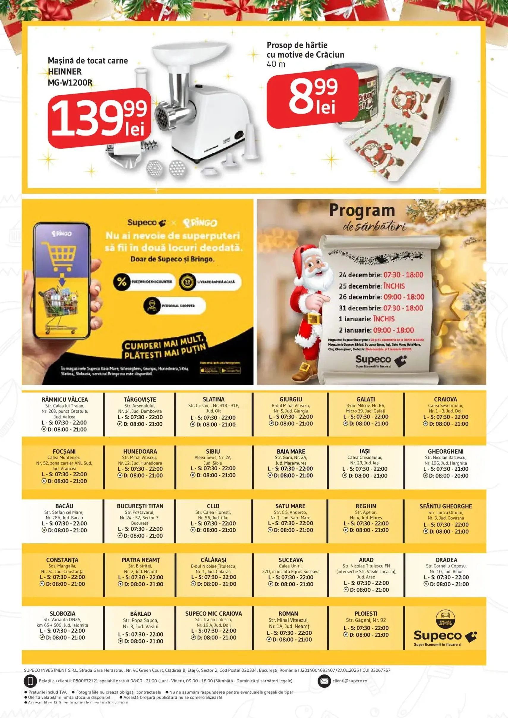 Catalog Supeco - cataloage valabile începând cu 11.12.2025 pagina 20 din 20