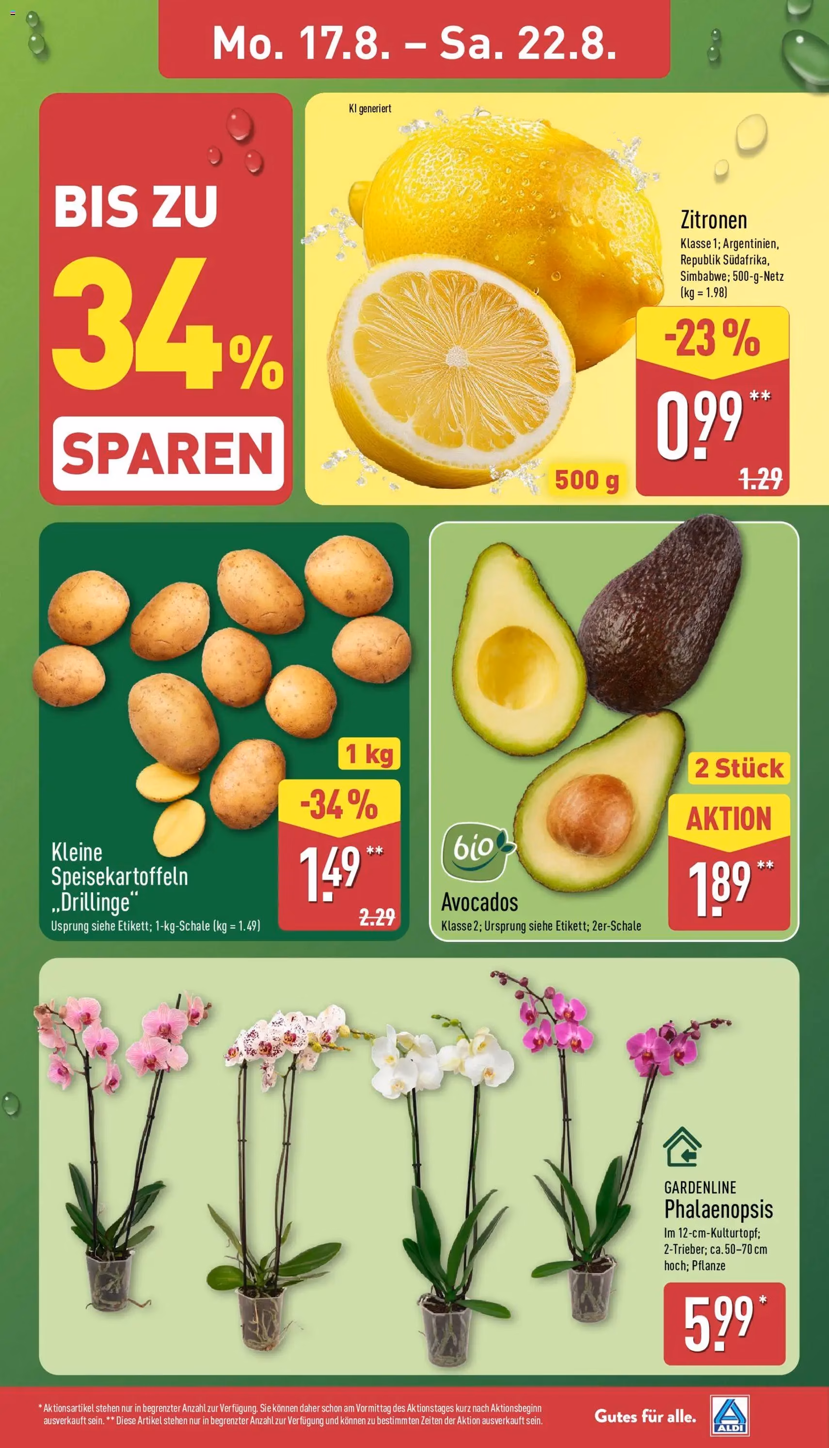 Aldi Prospekt - Gültiger Prospekt ab 17.08.2026, Seite 3 von insgesamt 39