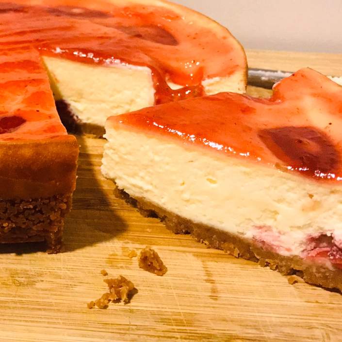 Receta de tarta de queso con leche condensada