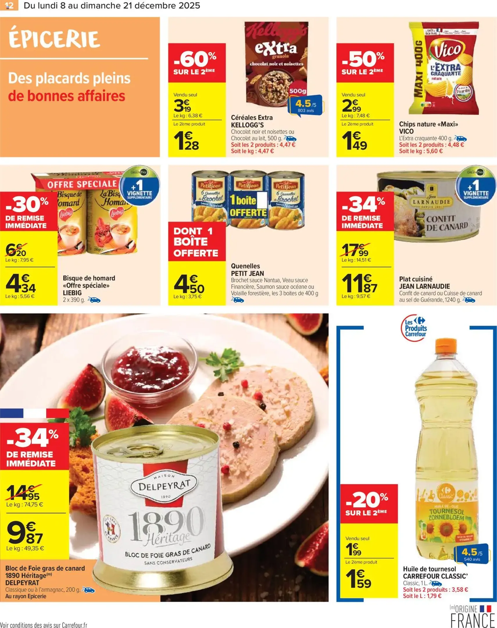 Carrefour Market catalogue semaine 50 - brochure valable à partir du 08/12/2025, page 14 sur 24