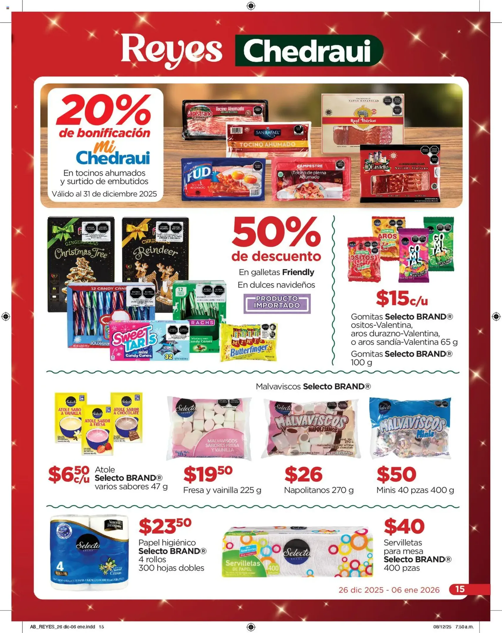 Chedraui folleto - folleto válido desde 26/12/2025 página 15 de 16