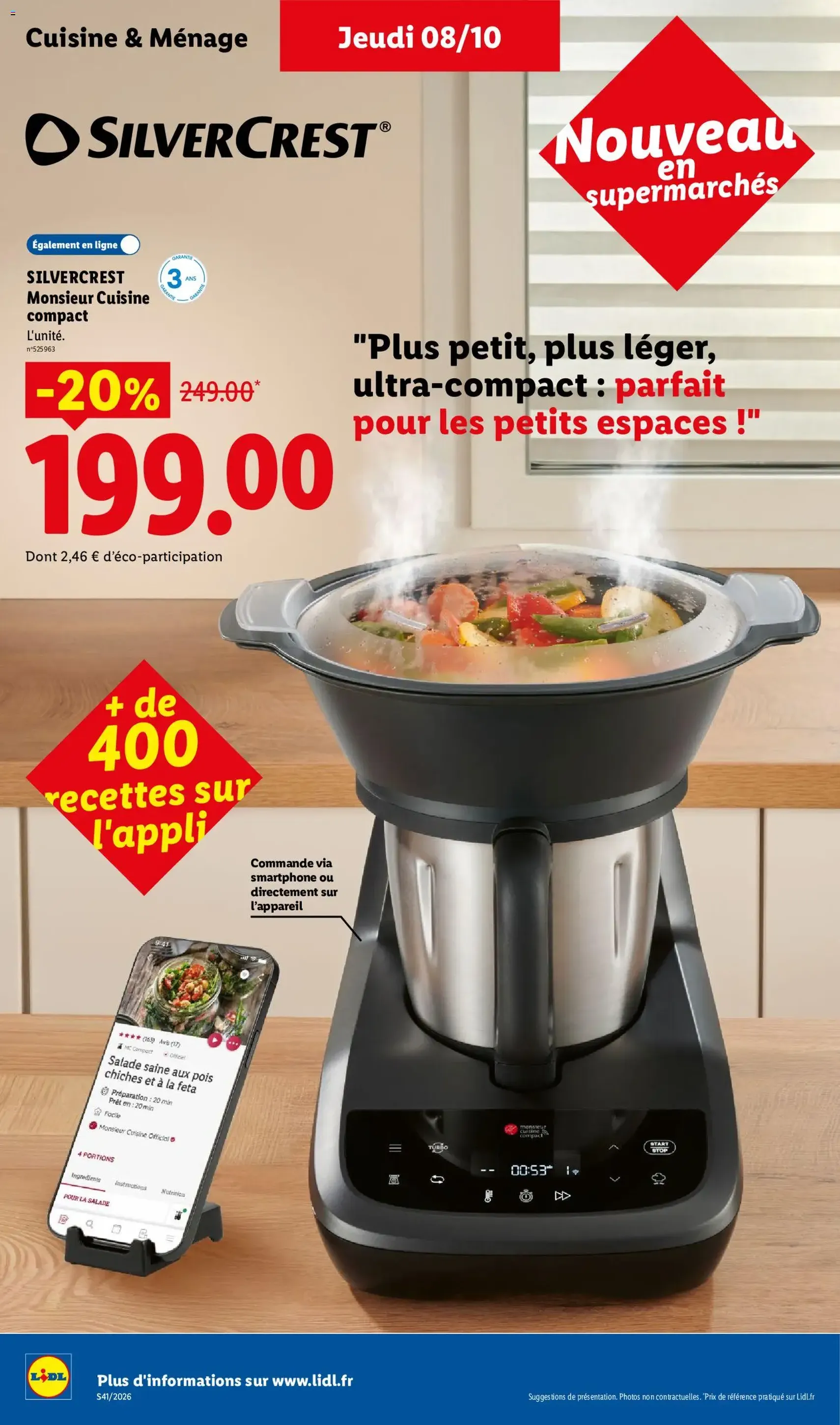 LIDL catalogue - brochure valable à partir du 08/10/2026, page 58 sur 61
