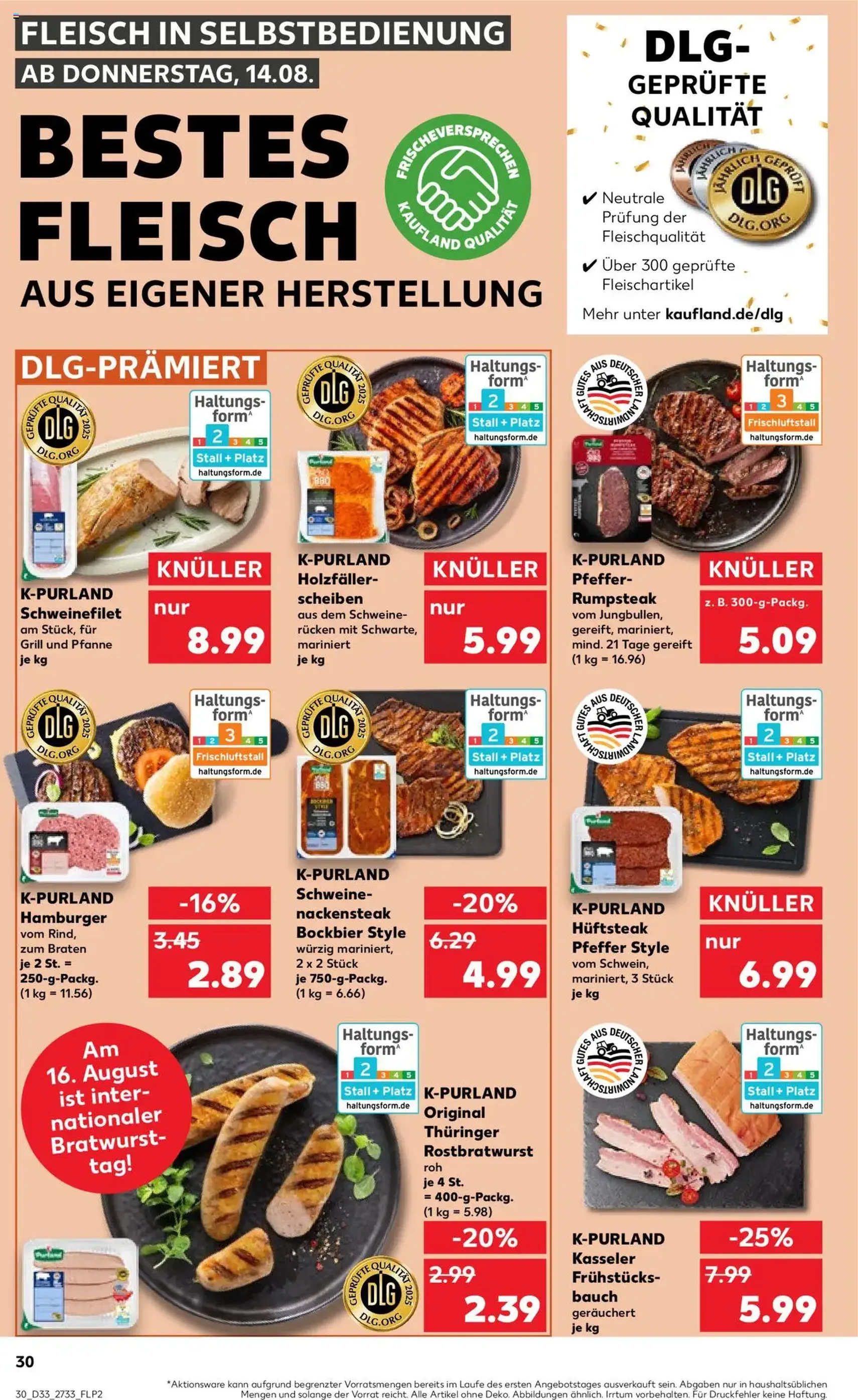 Kaufland Prospekt - Gültiger Prospekt ab 14.08.2025, Seite 30 von insgesamt 58 Kaufland Prospekt - Gültiger Prospekt ab 14.08.2025, Seite 30 von insgesamt 58