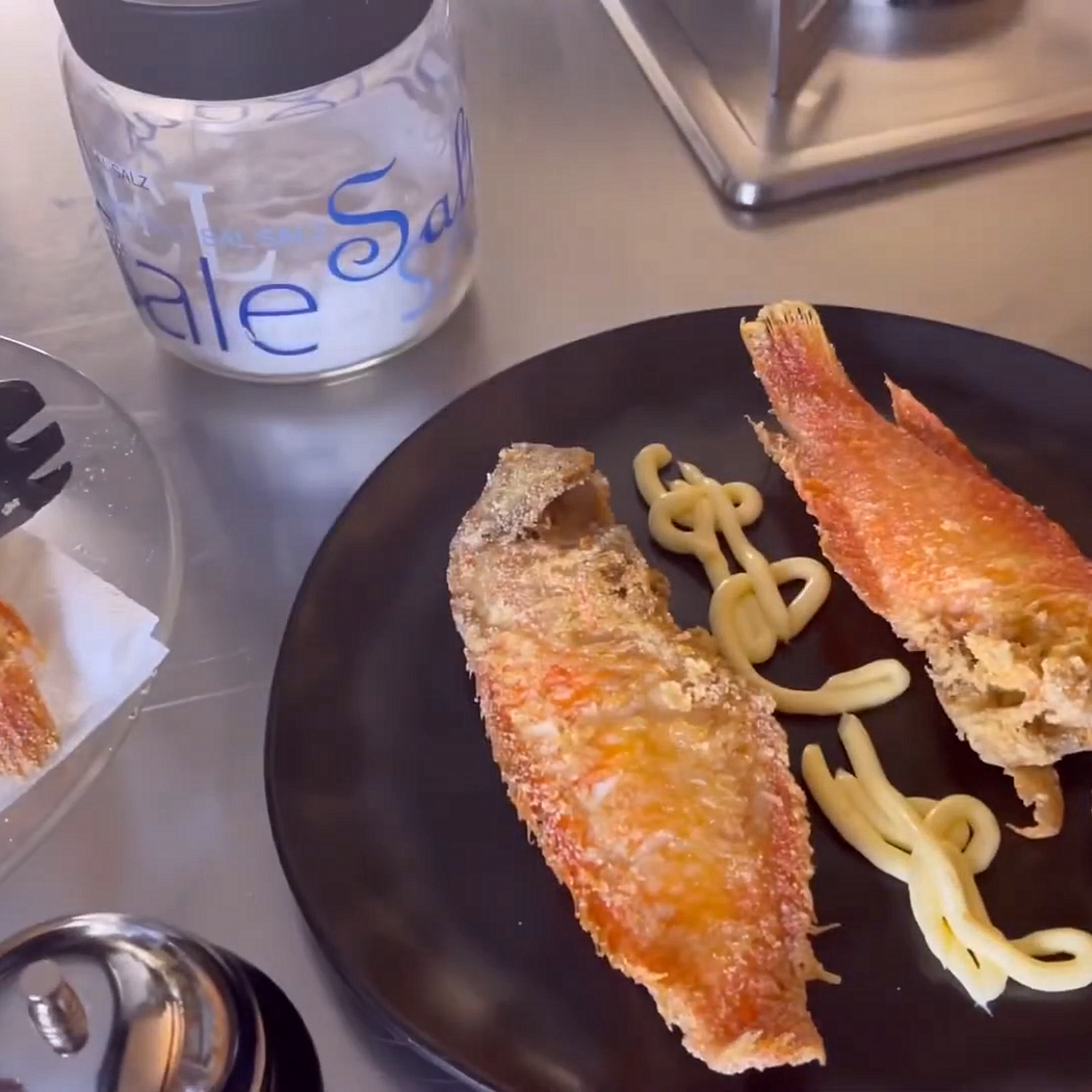 Frittura di pesce pettine