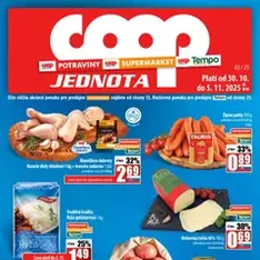 COOP Jednota leták - náhľad letáku platný od 30.10.2025 COOP Jednota leták - náhľad letáku platný od 30.10.2025