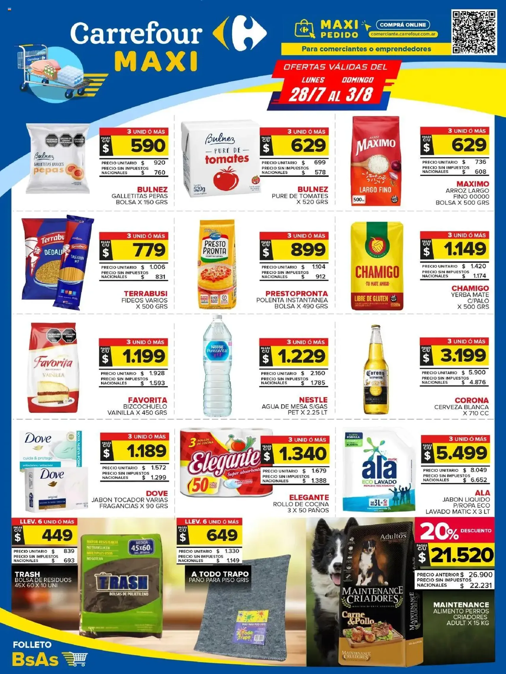 Carrefour Maxi catálogo - folleto válido desde 28/07/2025 página 24 de 24 Carrefour Maxi catálogo - folleto válido desde 28/07/2025 página 24 de 24