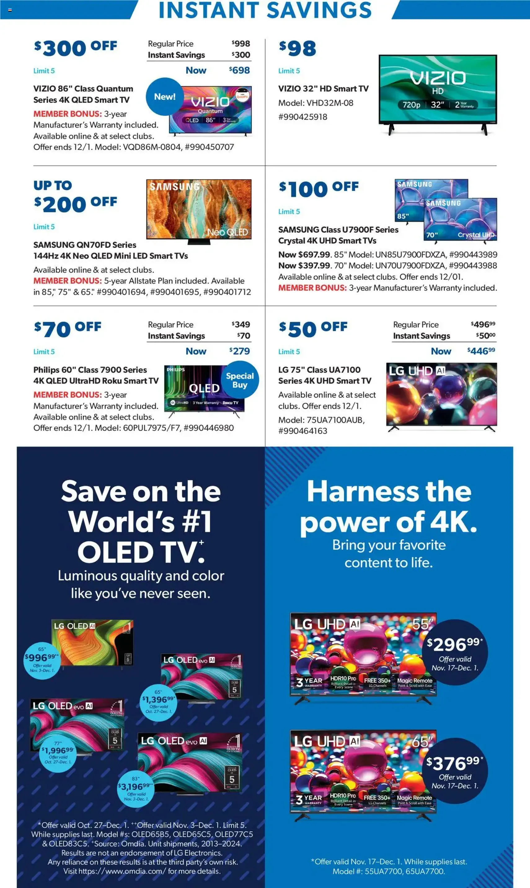 Sam's Club Black Friday - valid flyer from 10/29/2025, page 31 of 52