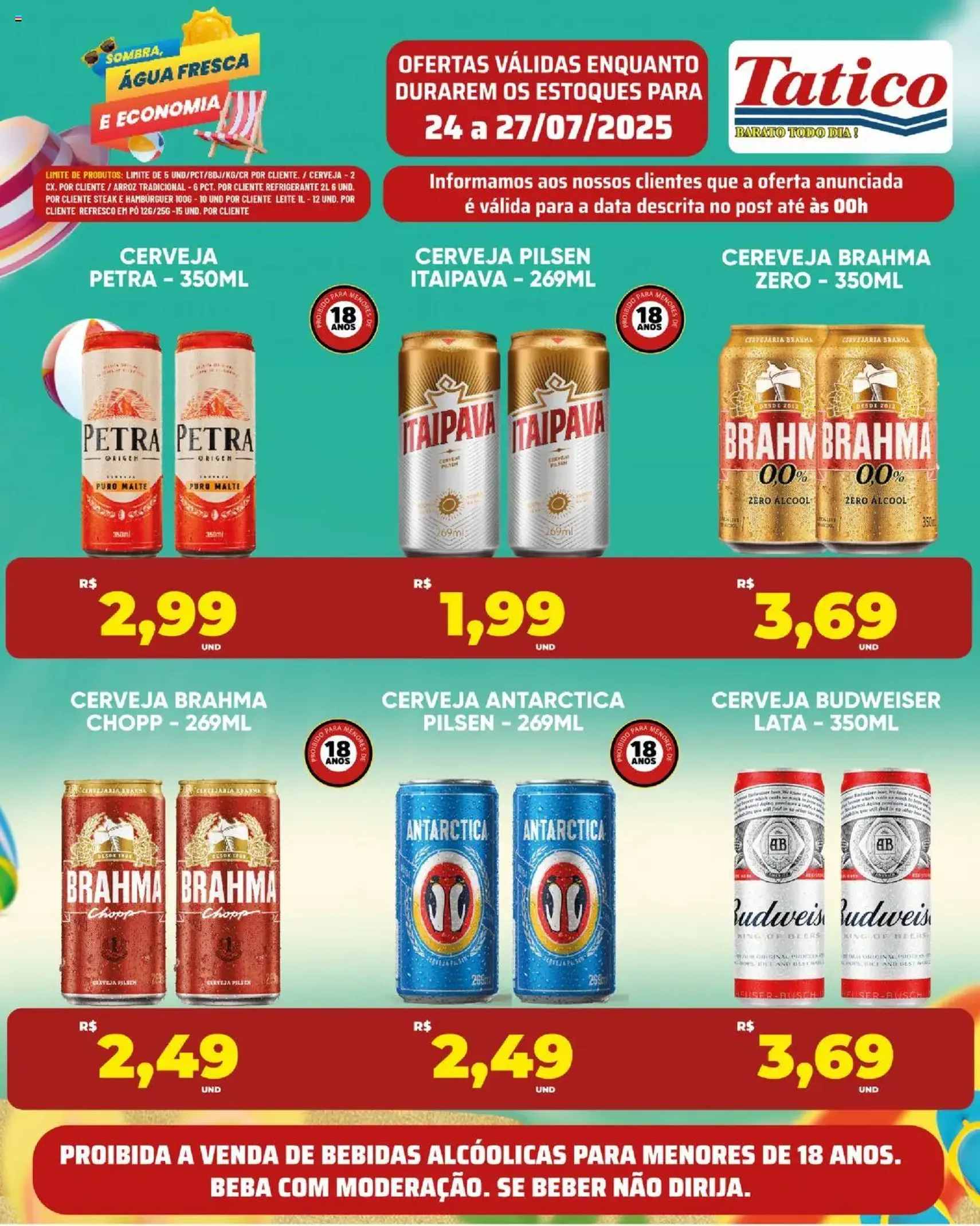 Tatico - Ofertas do Dia - folheto válido a partir de 28/07/2025 página 48 de 50 Tatico - Ofertas do Dia - folheto válido a partir de 28/07/2025 página 48 de 50
